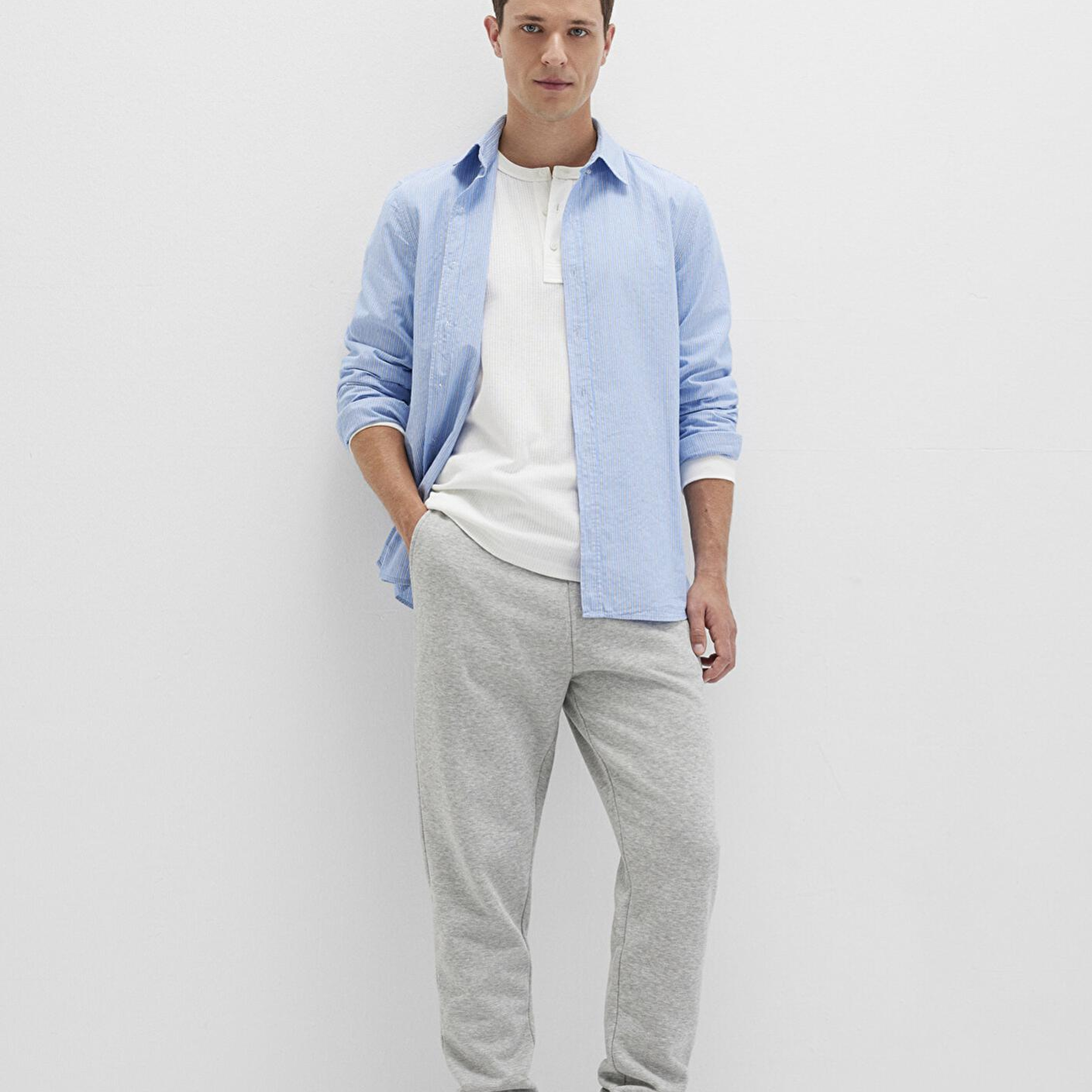 Mavi Gri Eşofman Altı 066980-80196