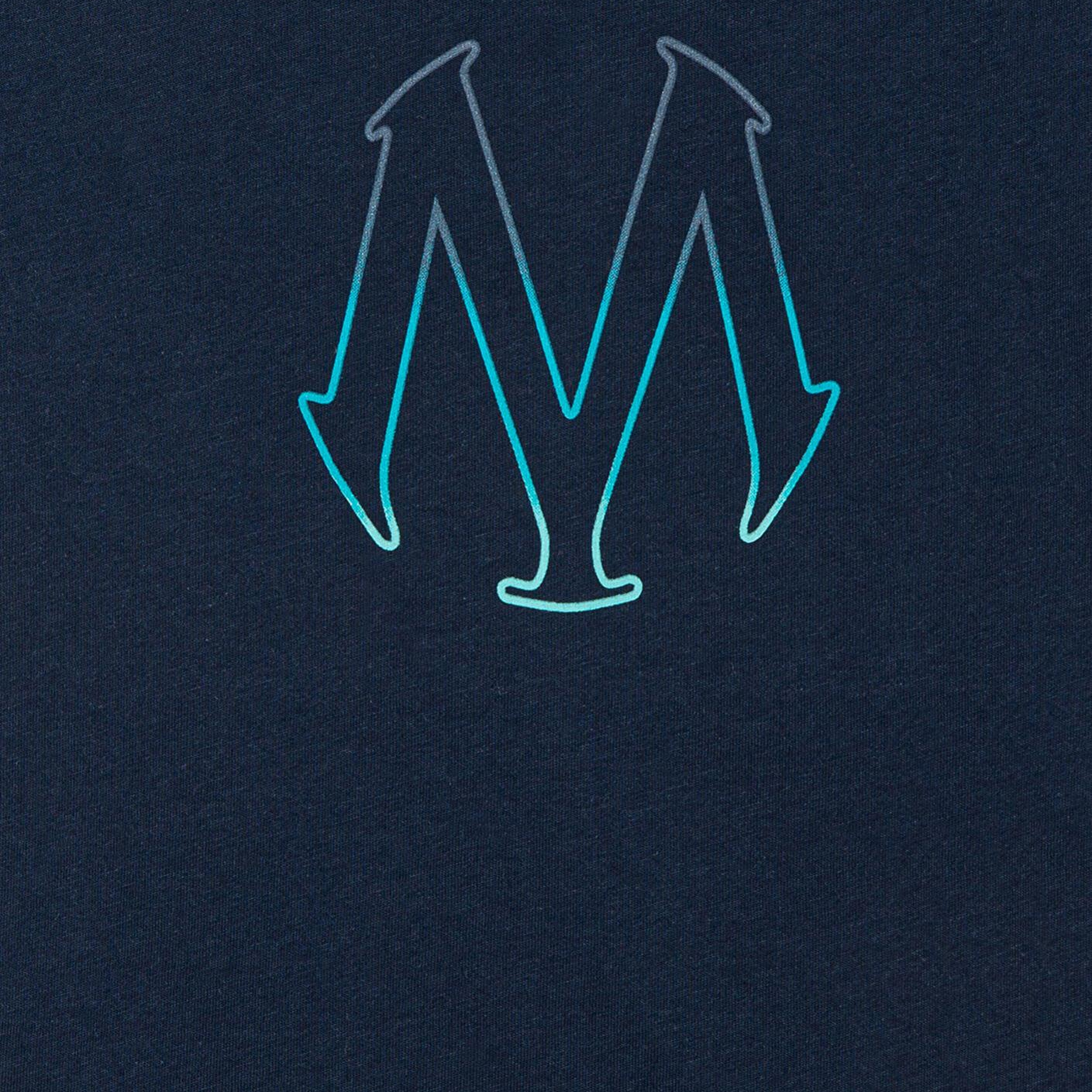 Mavi Mühür Logo Baskılı Lacivert Tişört Regular Fit / Normal Kesim 6610044-70490