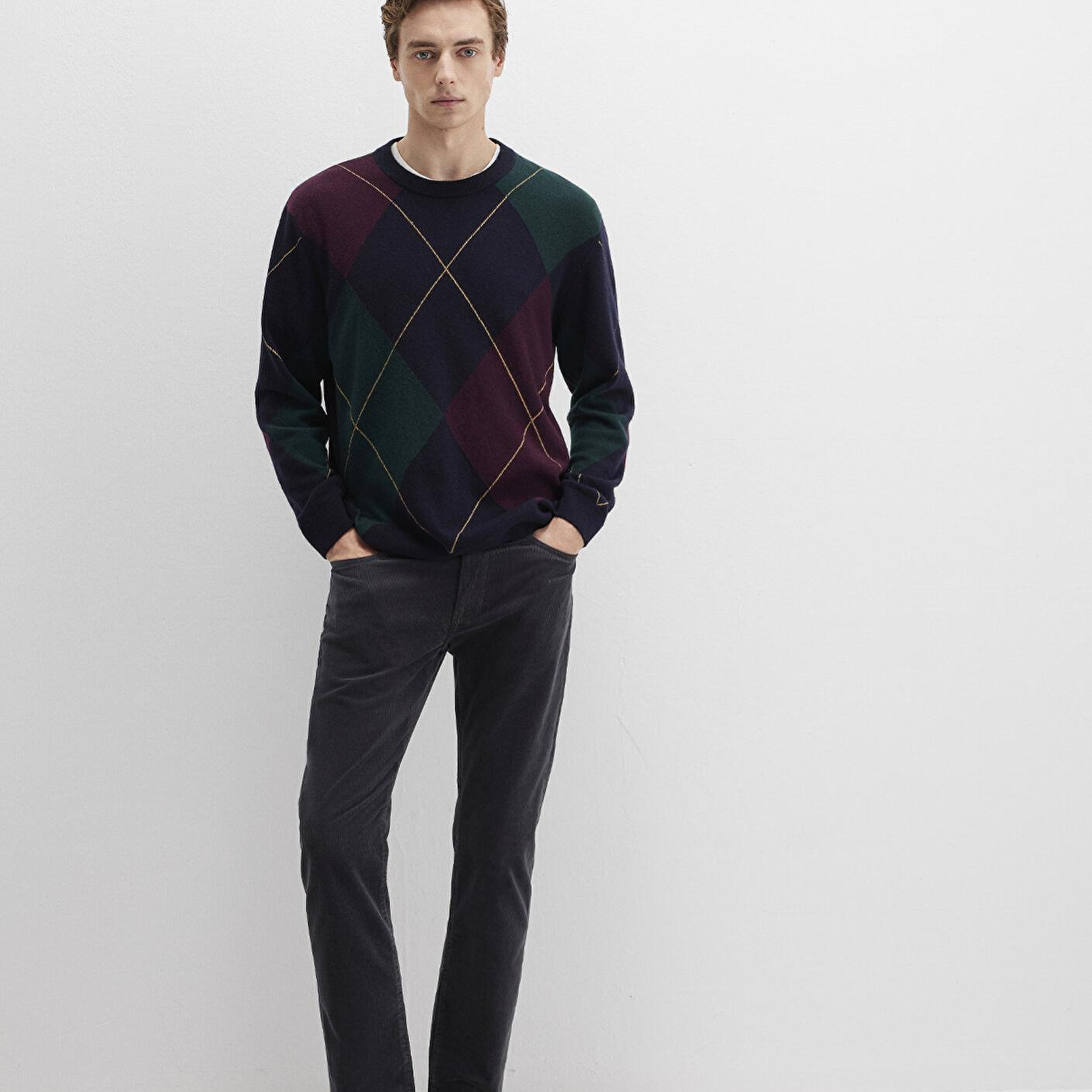 Mavi Marcus Antrasit Kadife Pantolon 0035182642