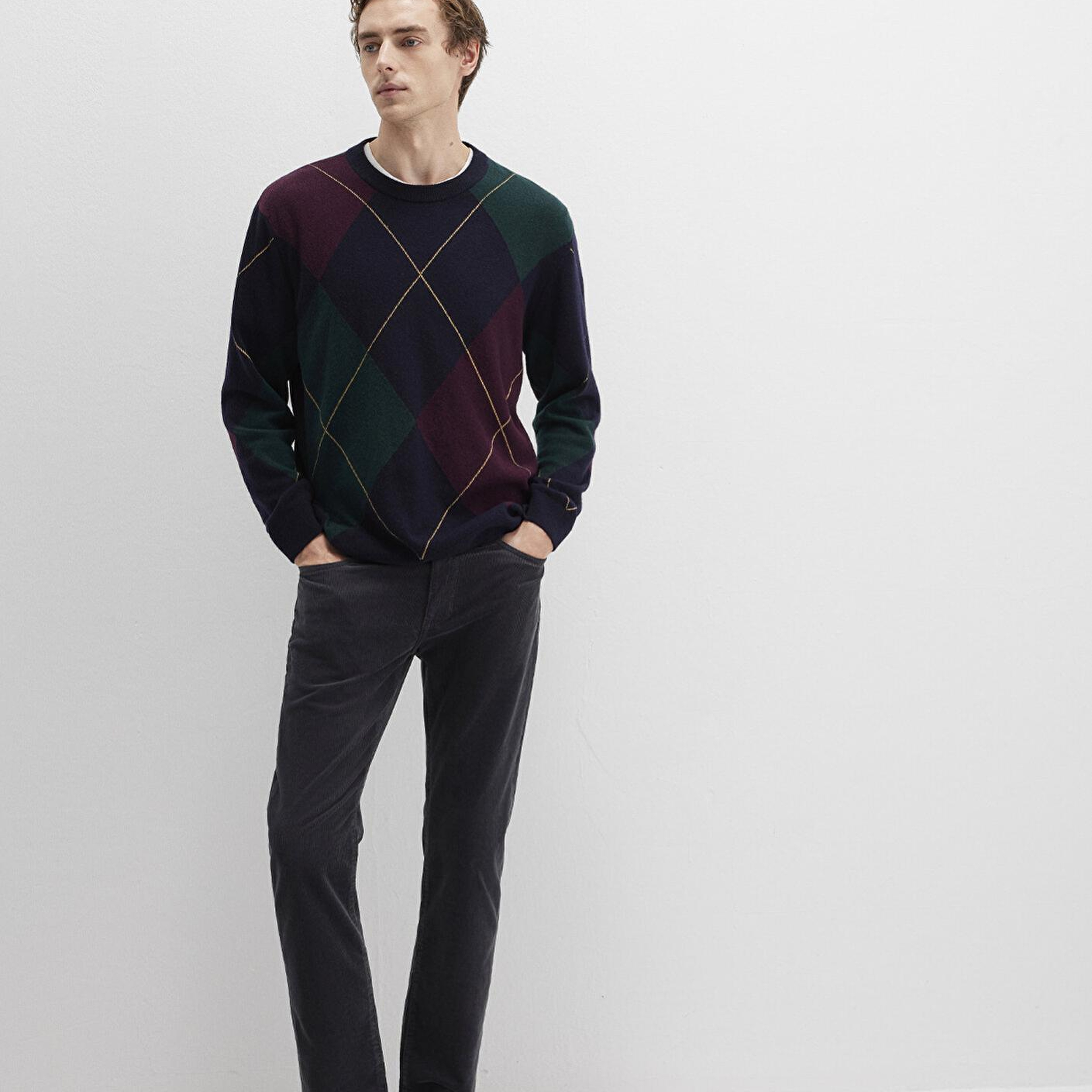 Mavi Marcus Antrasit Kadife Pantolon 0035182642