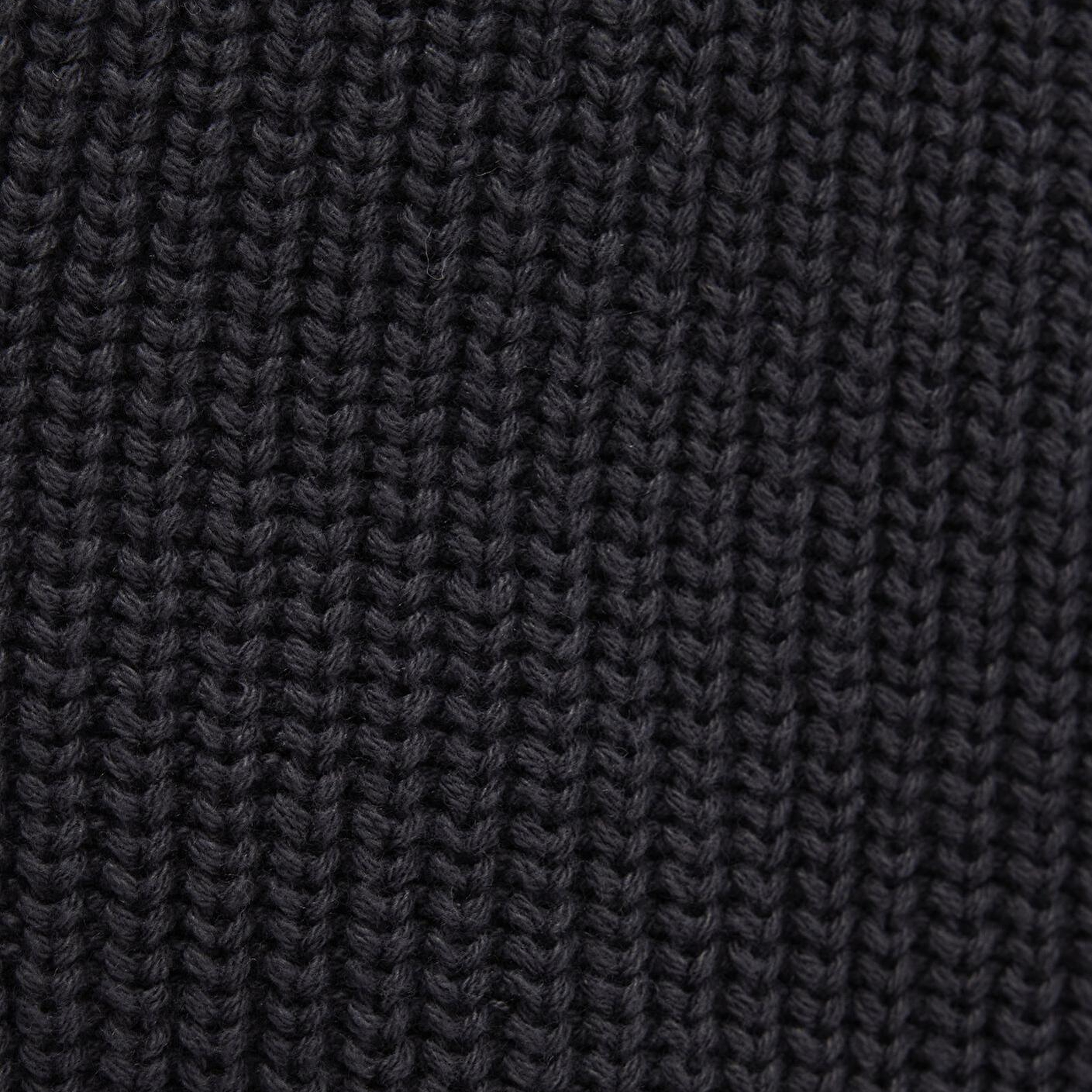 Mavi Uzun Antrasit Hırka Oversize / Geniş Kesim 1710118-80023