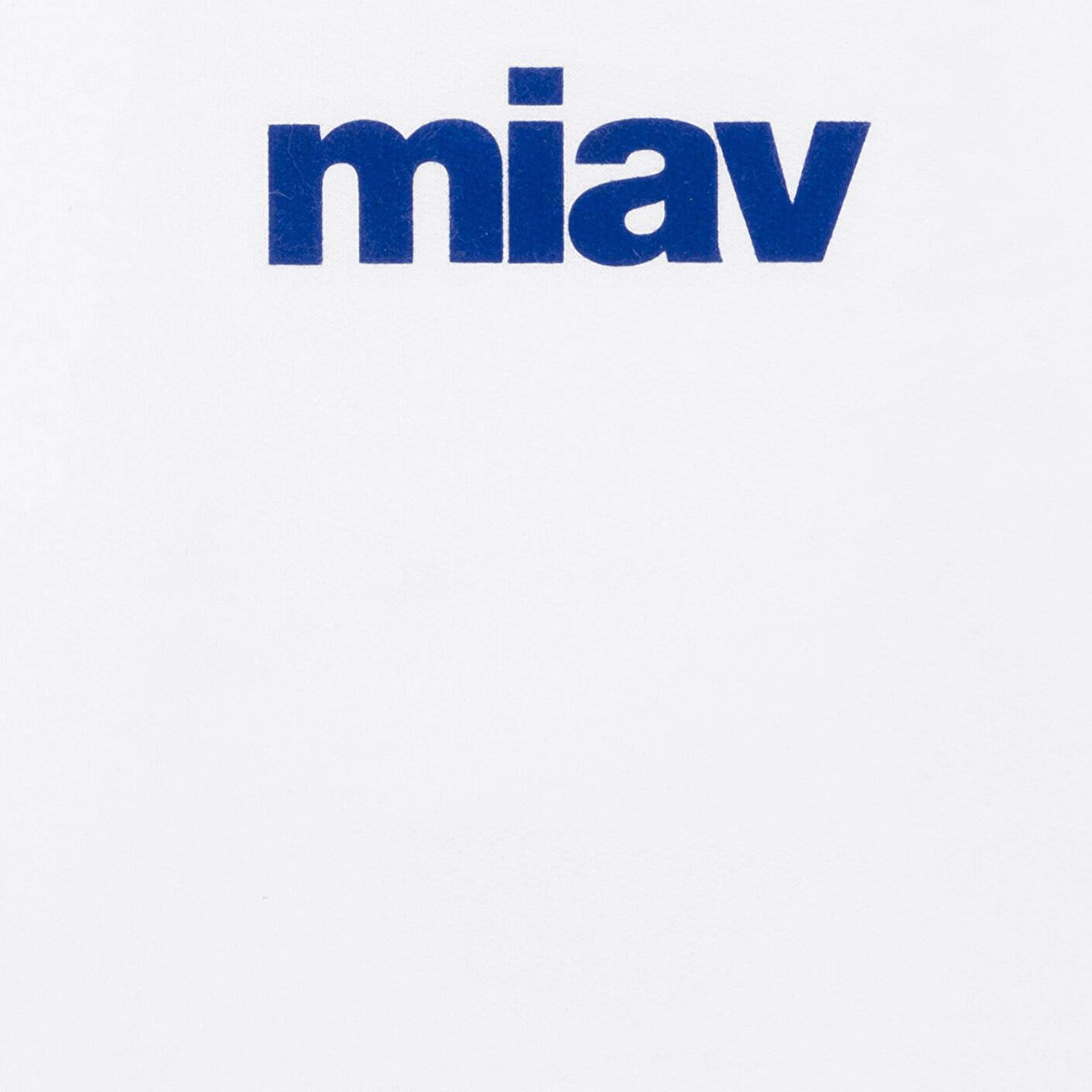 Mavi Miav Baskılı Beyaz Çocuk Sweatshirt 6610031-620