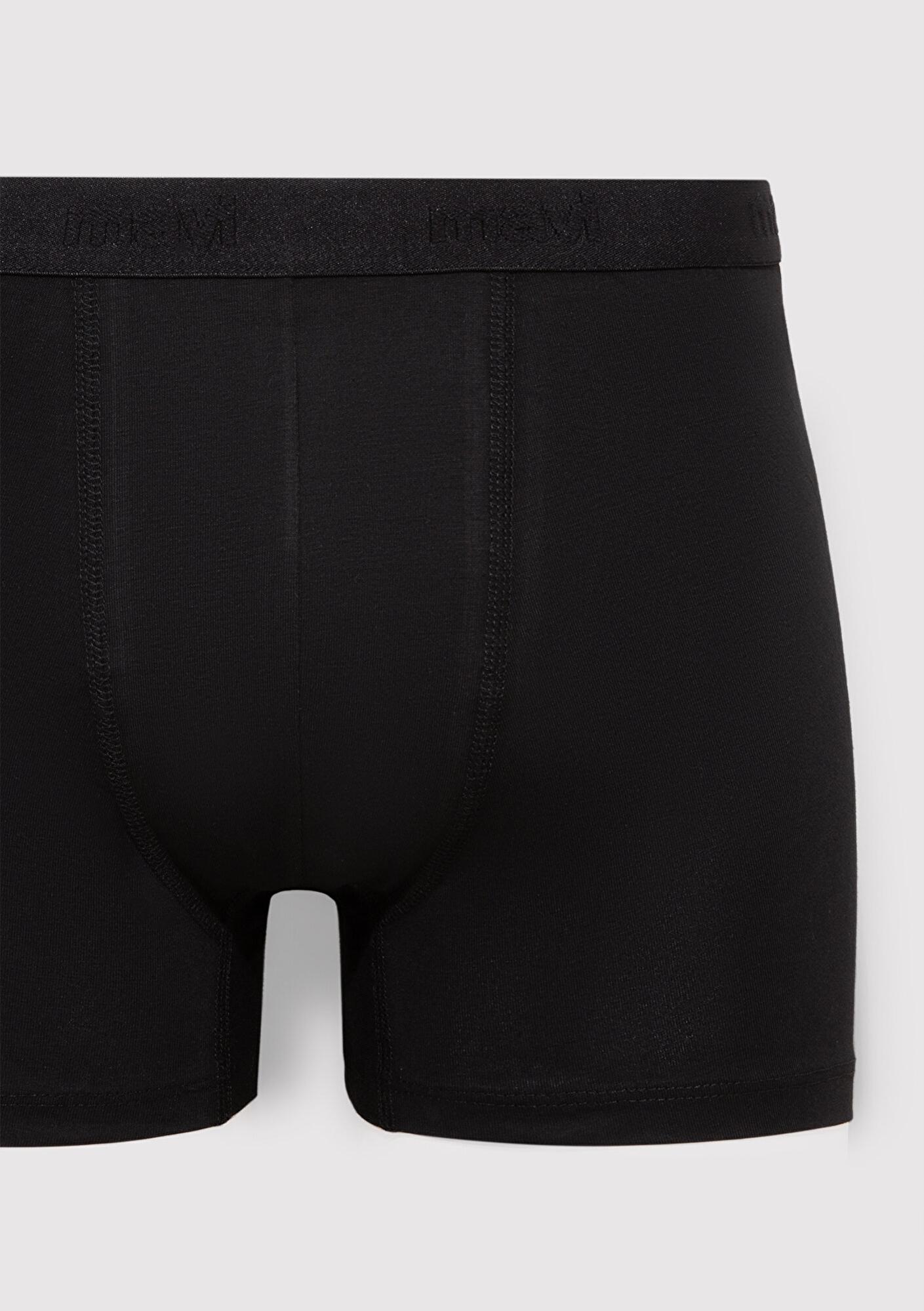 Mavi Siyah Basic Boxer 092121-900