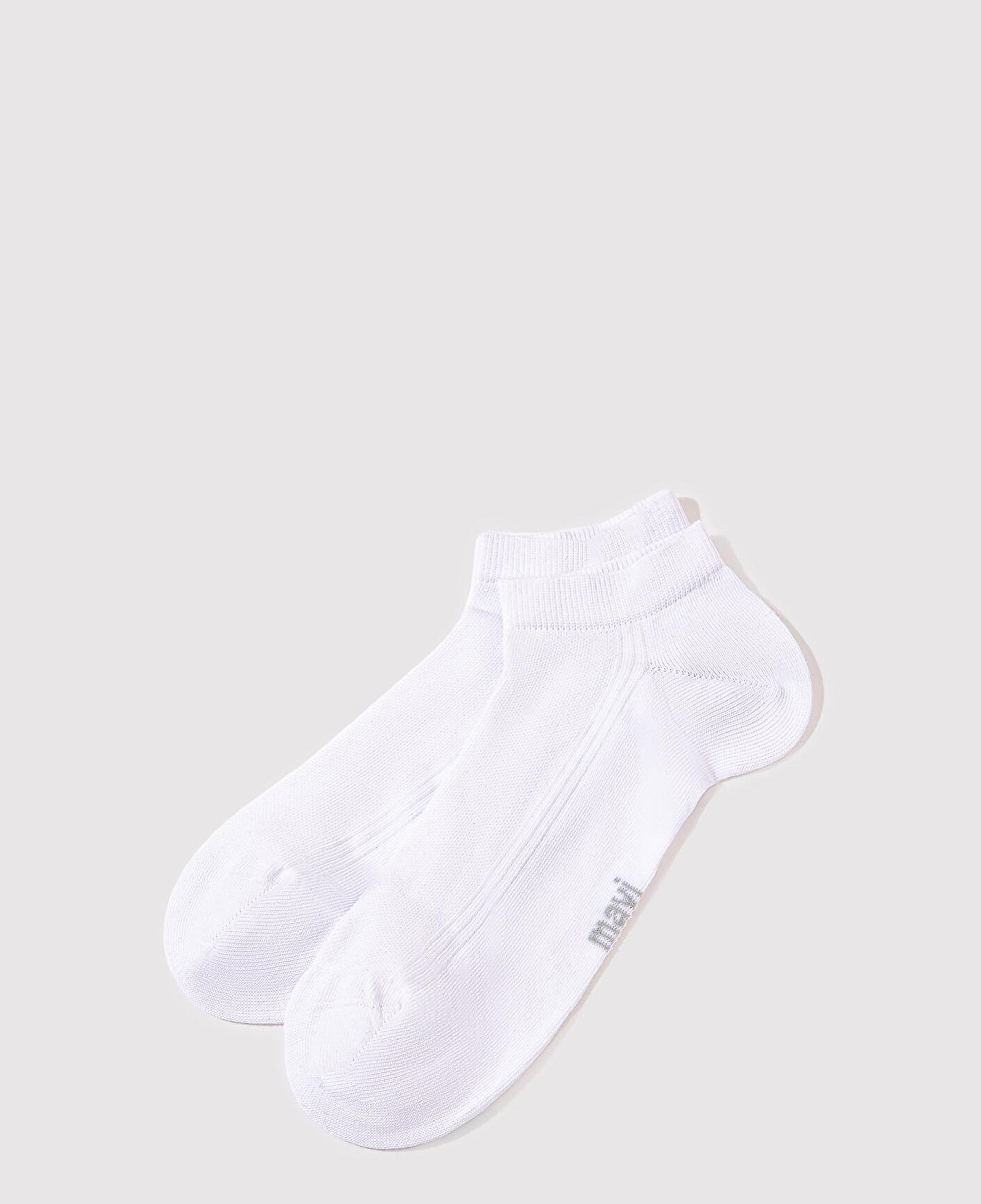 Mavi Beyaz Patik Çorap 0910168-620