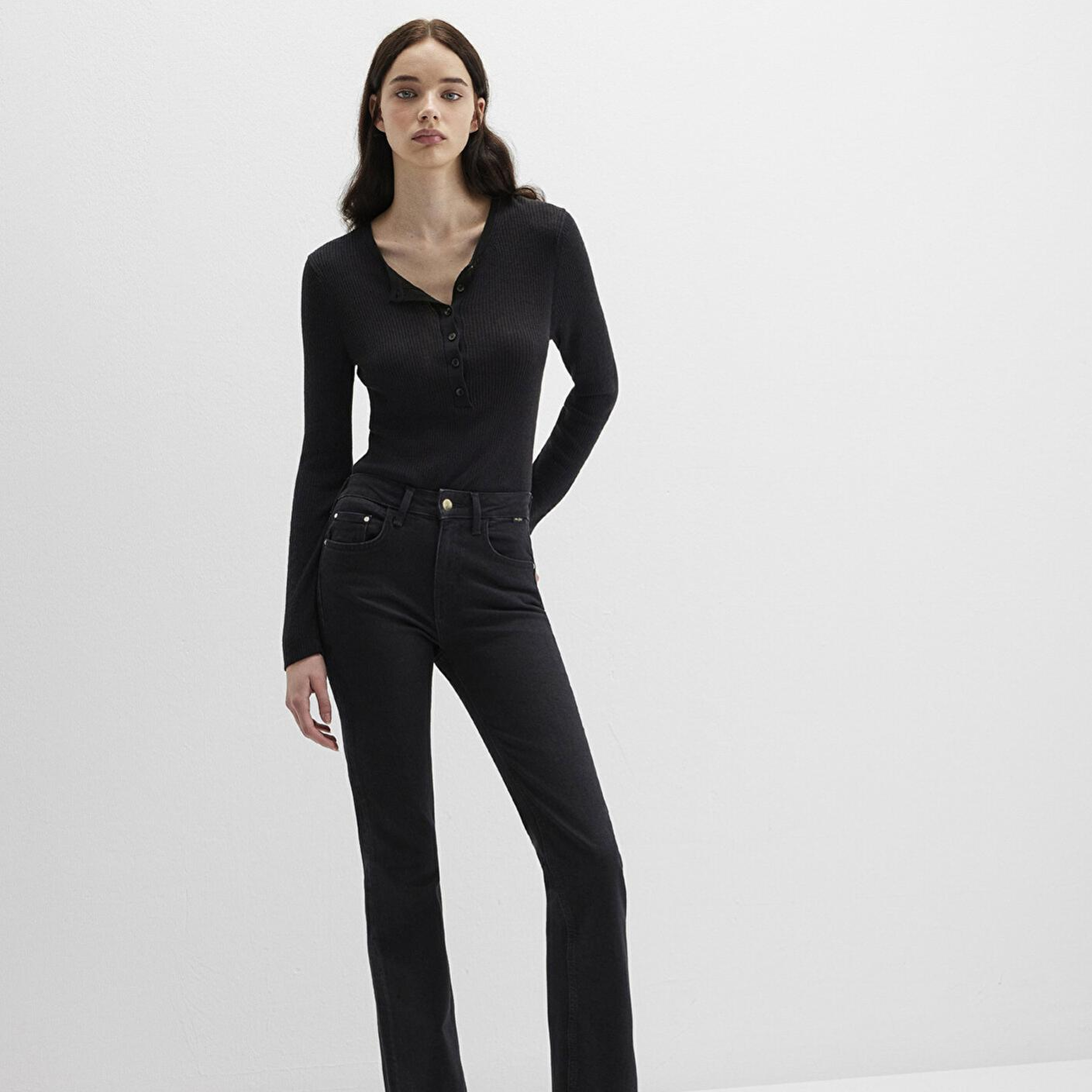 Mavi Maria Gold Premium Gri Smoke Jean Pantolon 101225-80998