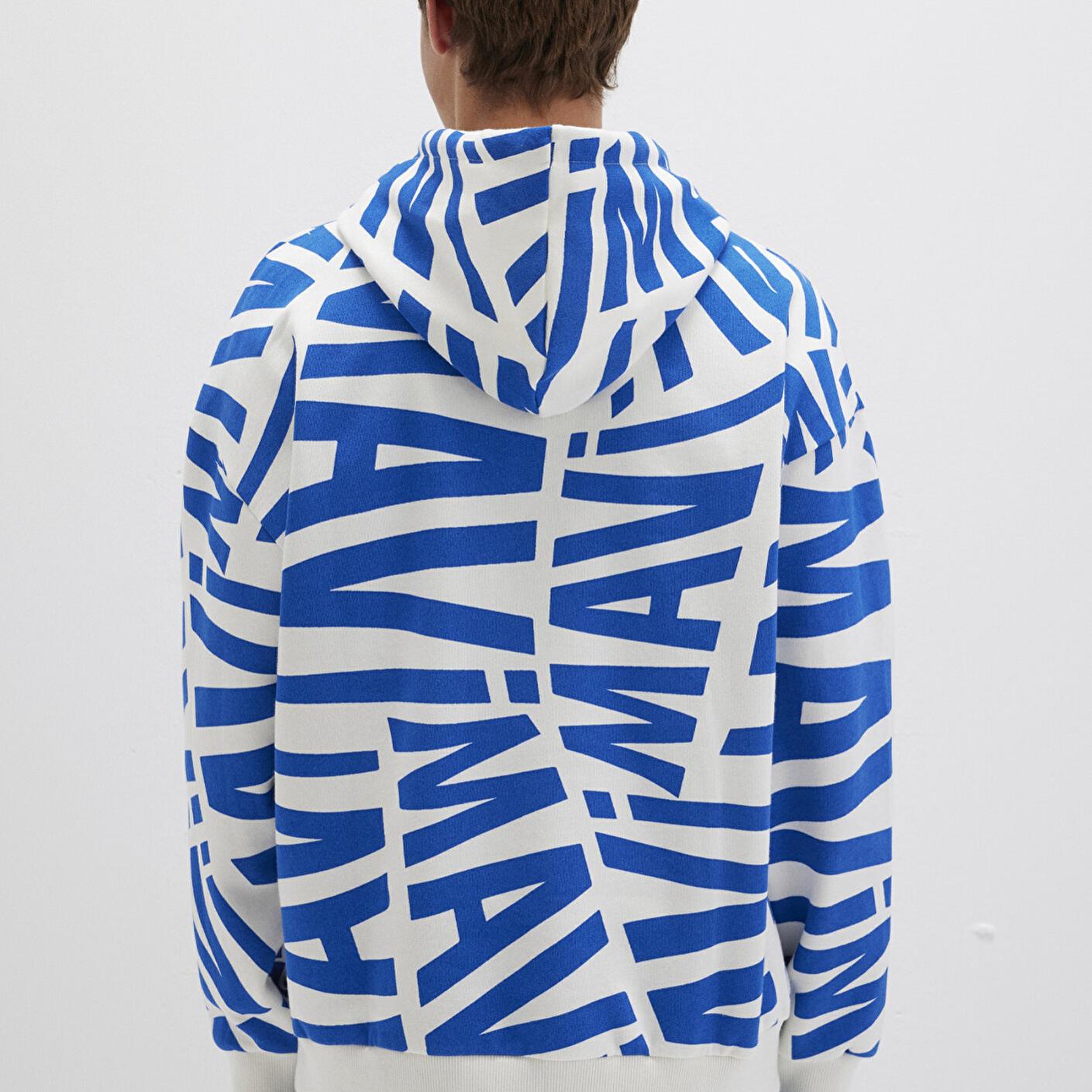 Mavi Mavi Baskılı Kapüşonlu Sweatshirt 0610121-620