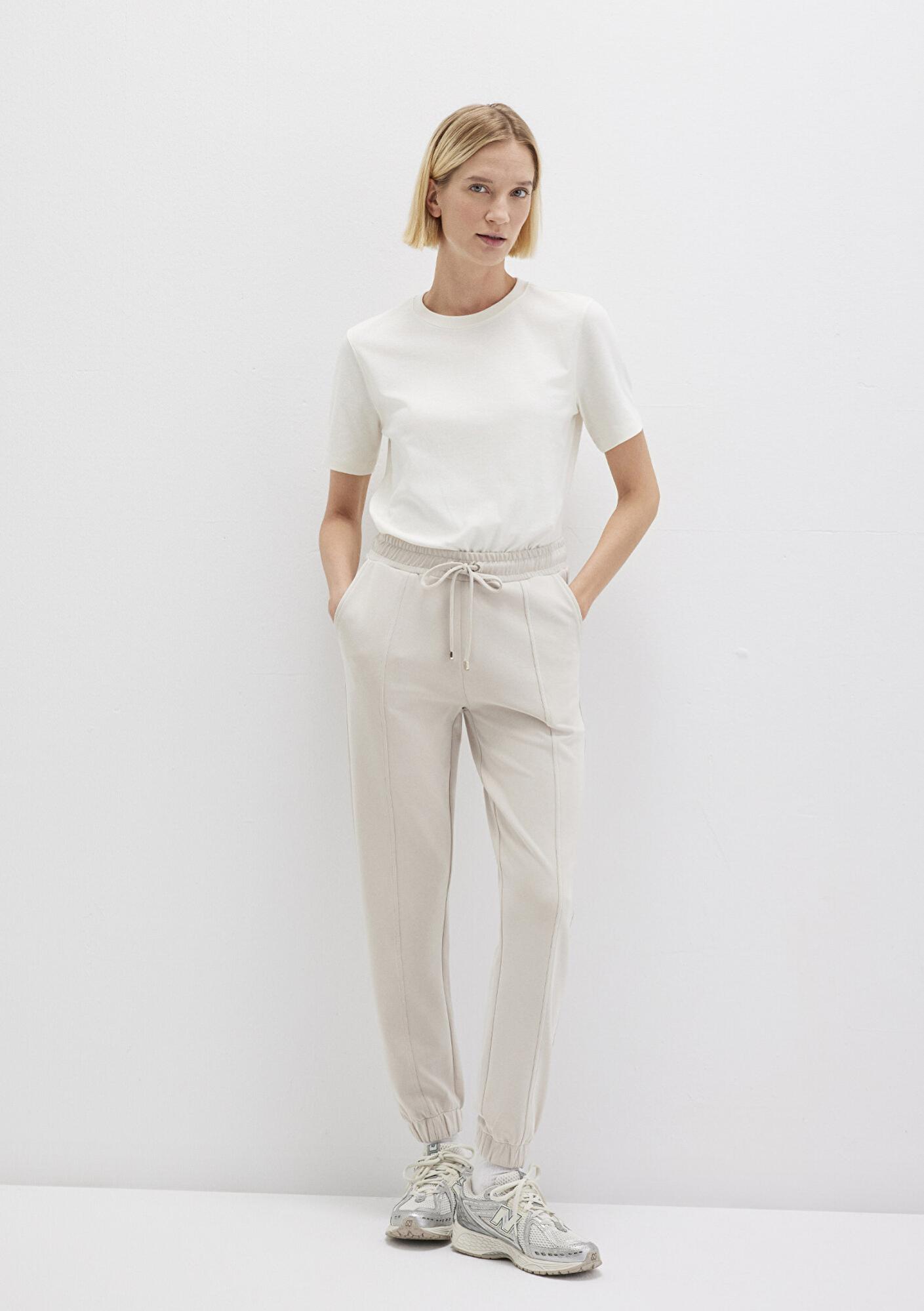 Mavi Lux Touch (TENCEL™) Modal Bej Eşofman Altı 1600453-34531