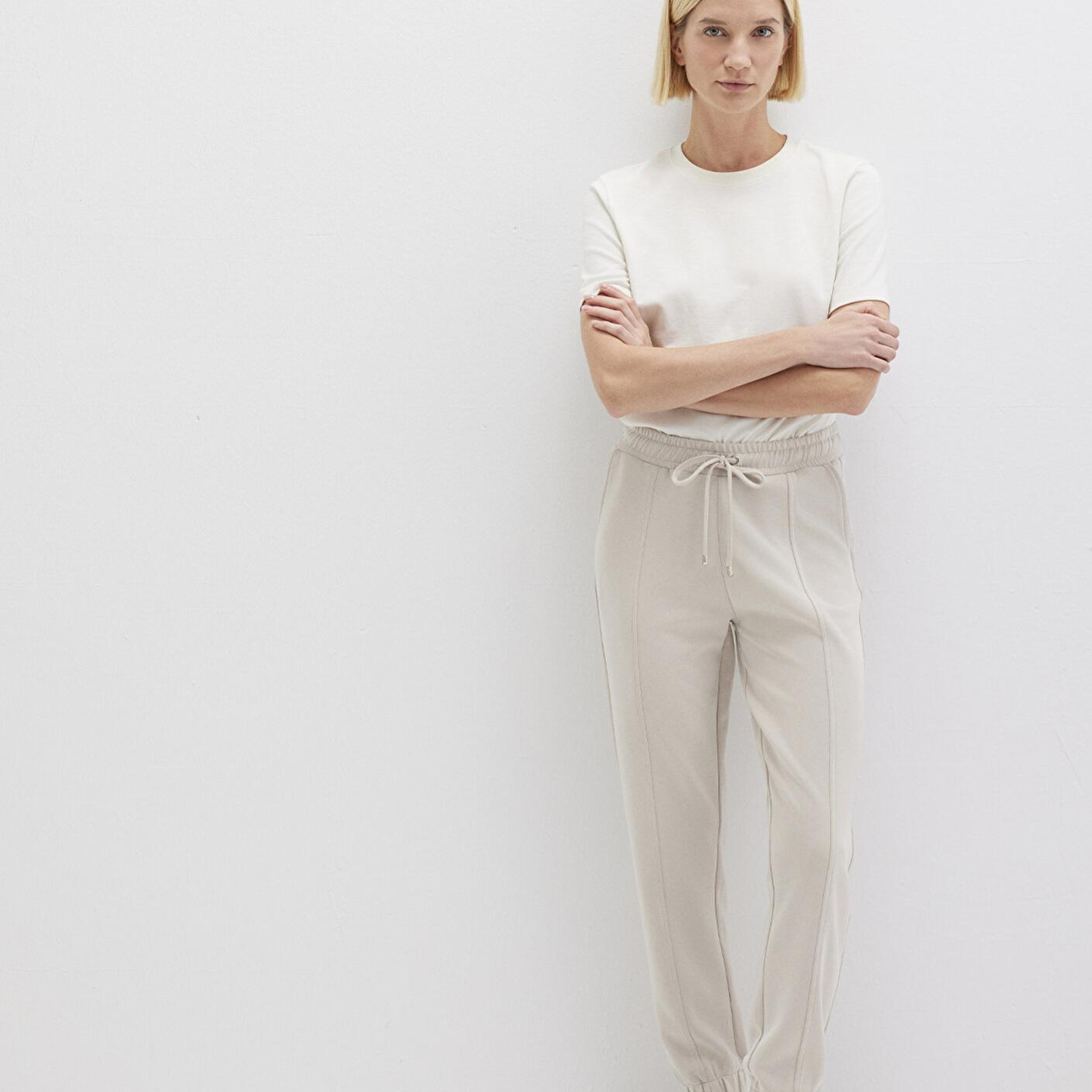 Mavi Lux Touch (TENCEL™) Modal Bej Eşofman Altı 1600453-34531