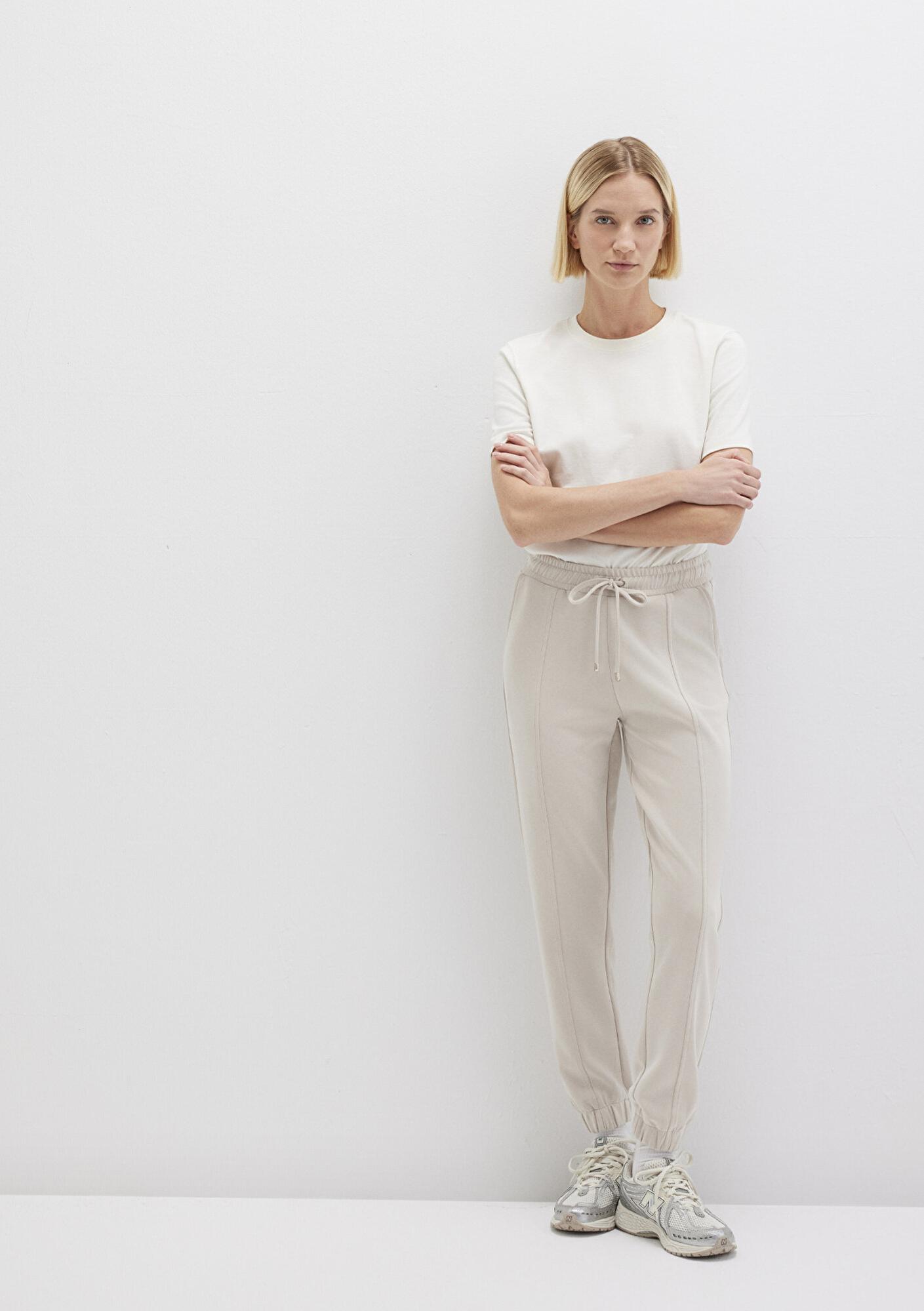 Mavi Lux Touch (TENCEL™) Modal Bej Eşofman Altı 1600453-34531