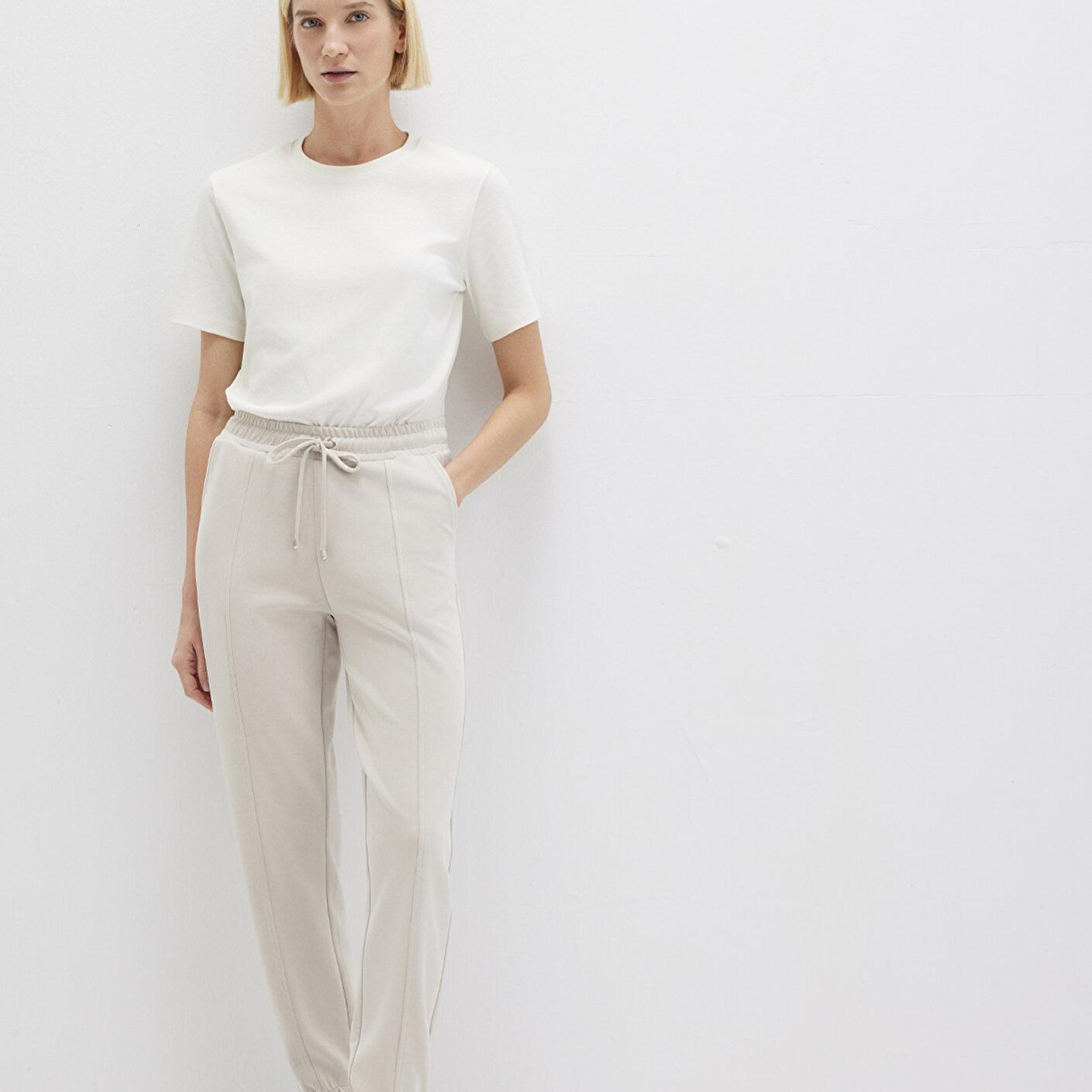 Mavi Lux Touch (TENCEL™) Modal Bej Eşofman Altı 1600453-34531