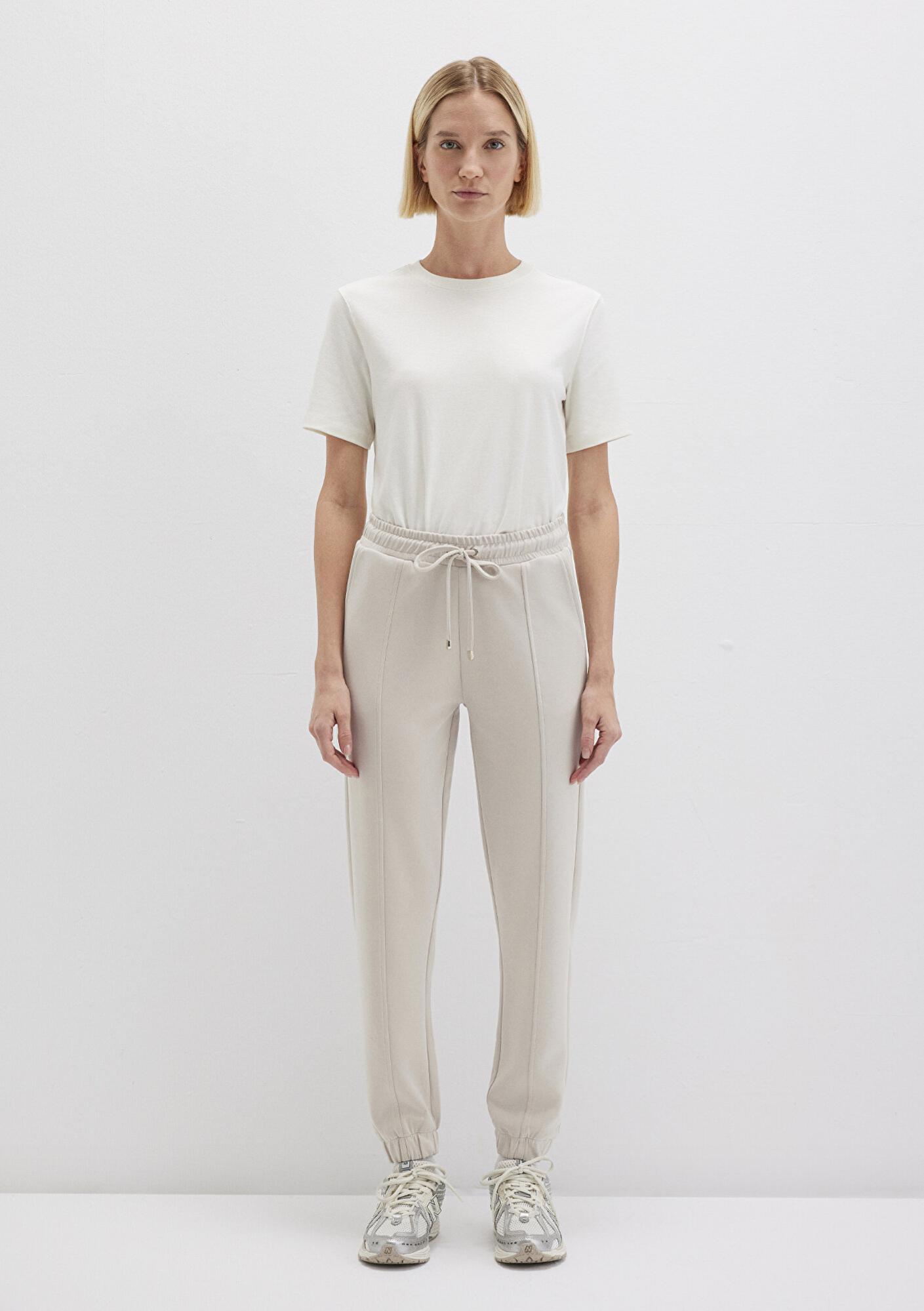 Mavi Lux Touch (TENCEL™) Modal Bej Eşofman Altı 1600453-34531