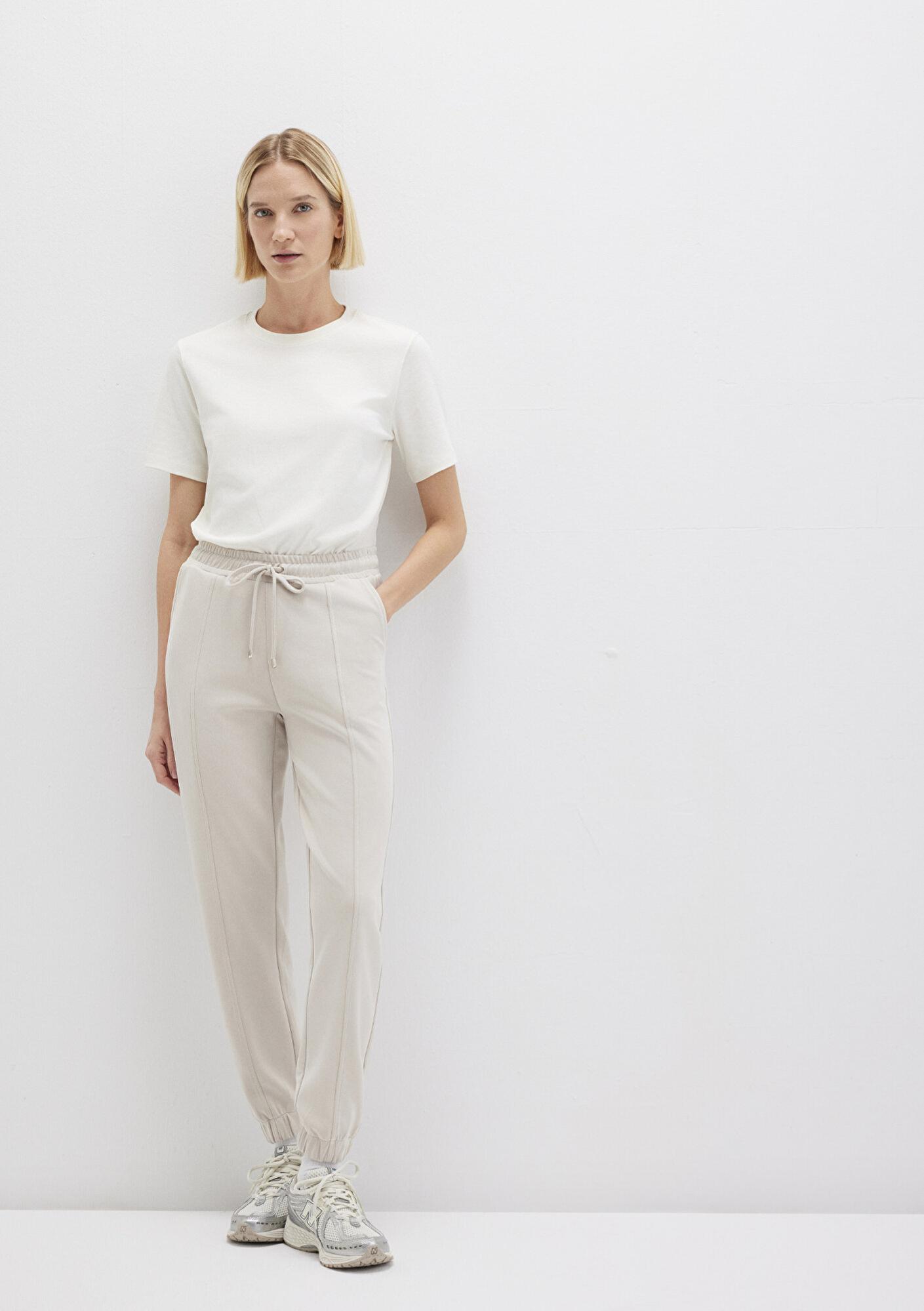 Mavi Lux Touch (TENCEL™) Modal Bej Eşofman Altı 1600453-34531