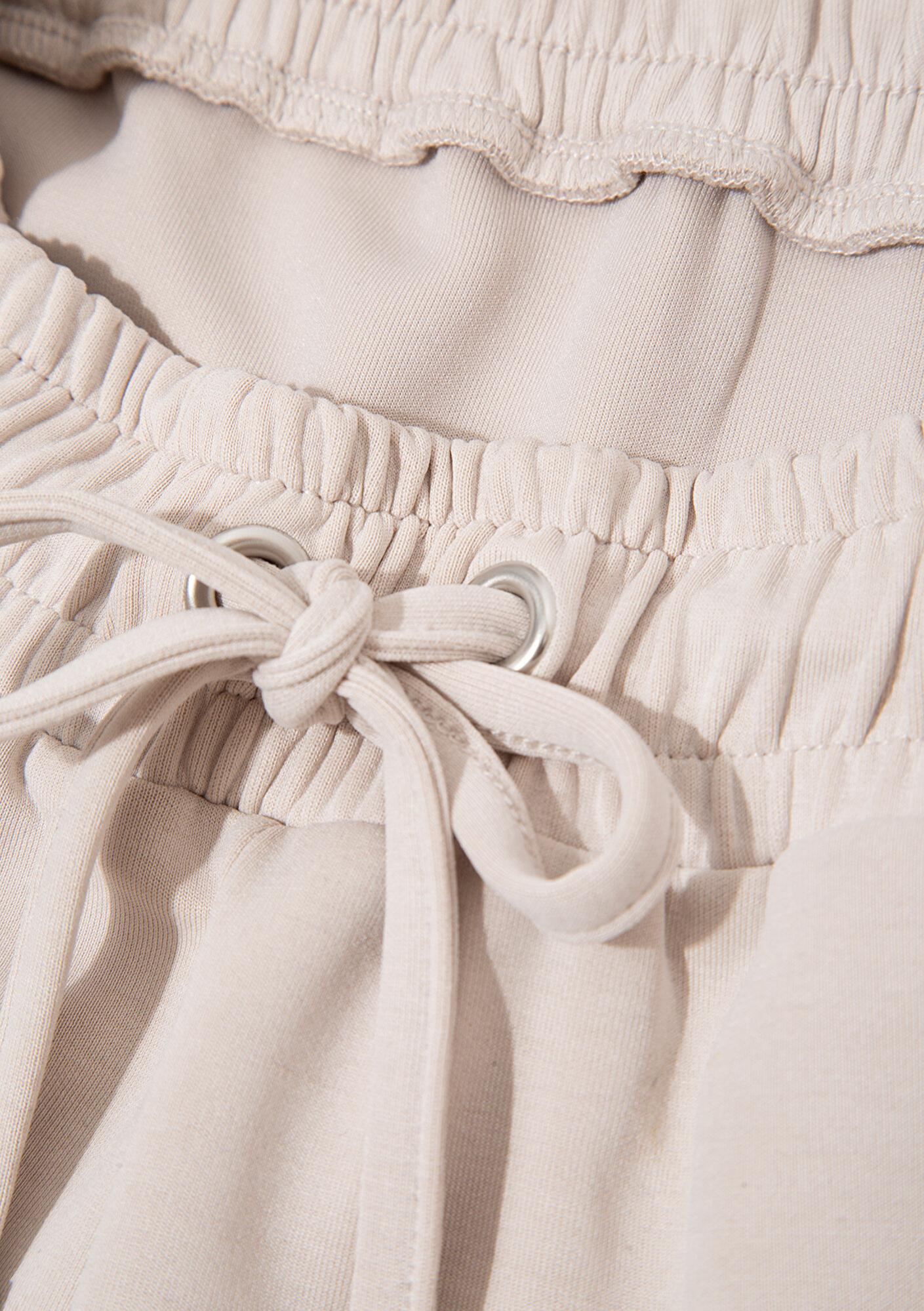 Mavi Lux Touch (TENCEL™) Modal Bej Eşofman Altı 1600453-34531