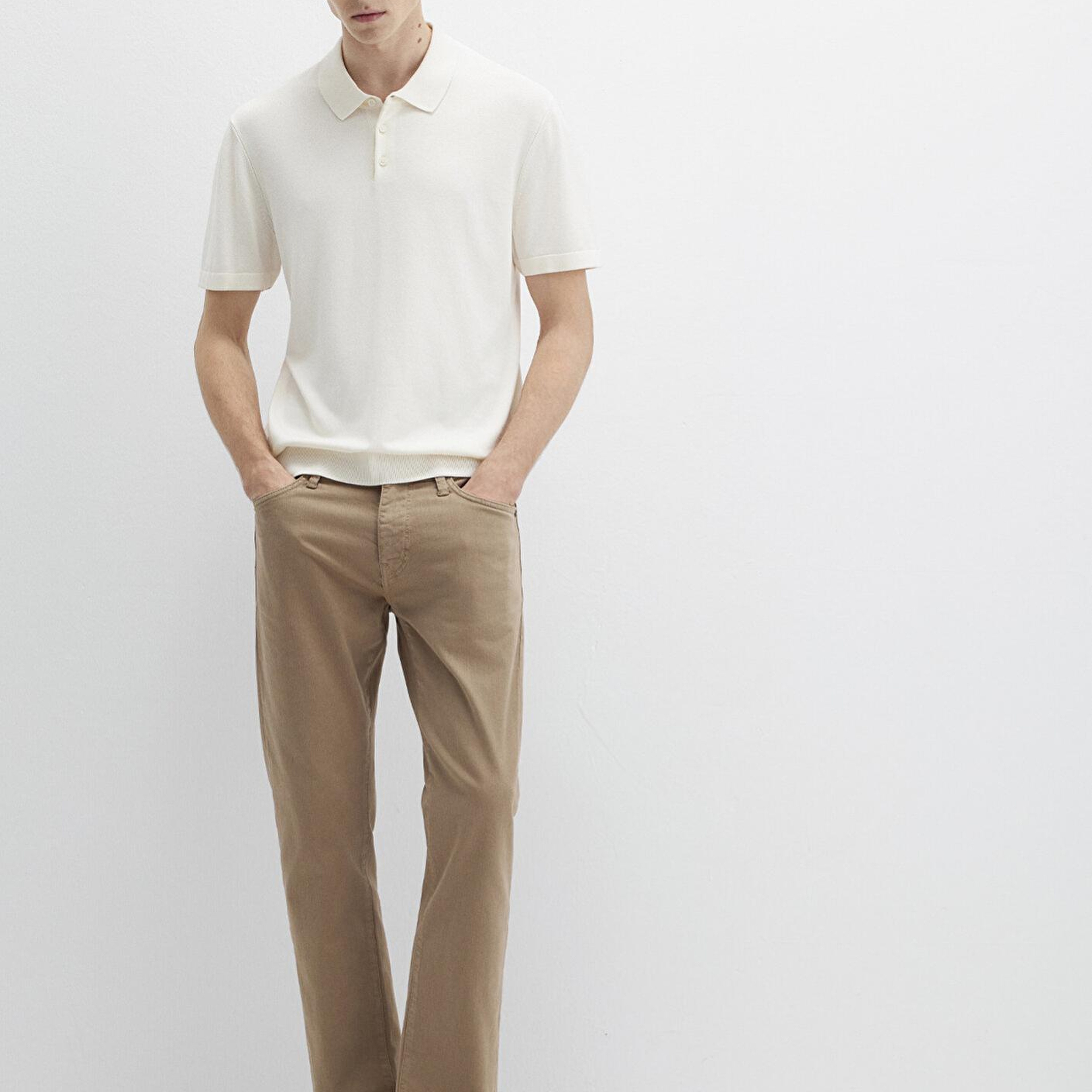 Mavi Martin Koyu Bej Comfort Gabardin Pantolon 0037832492