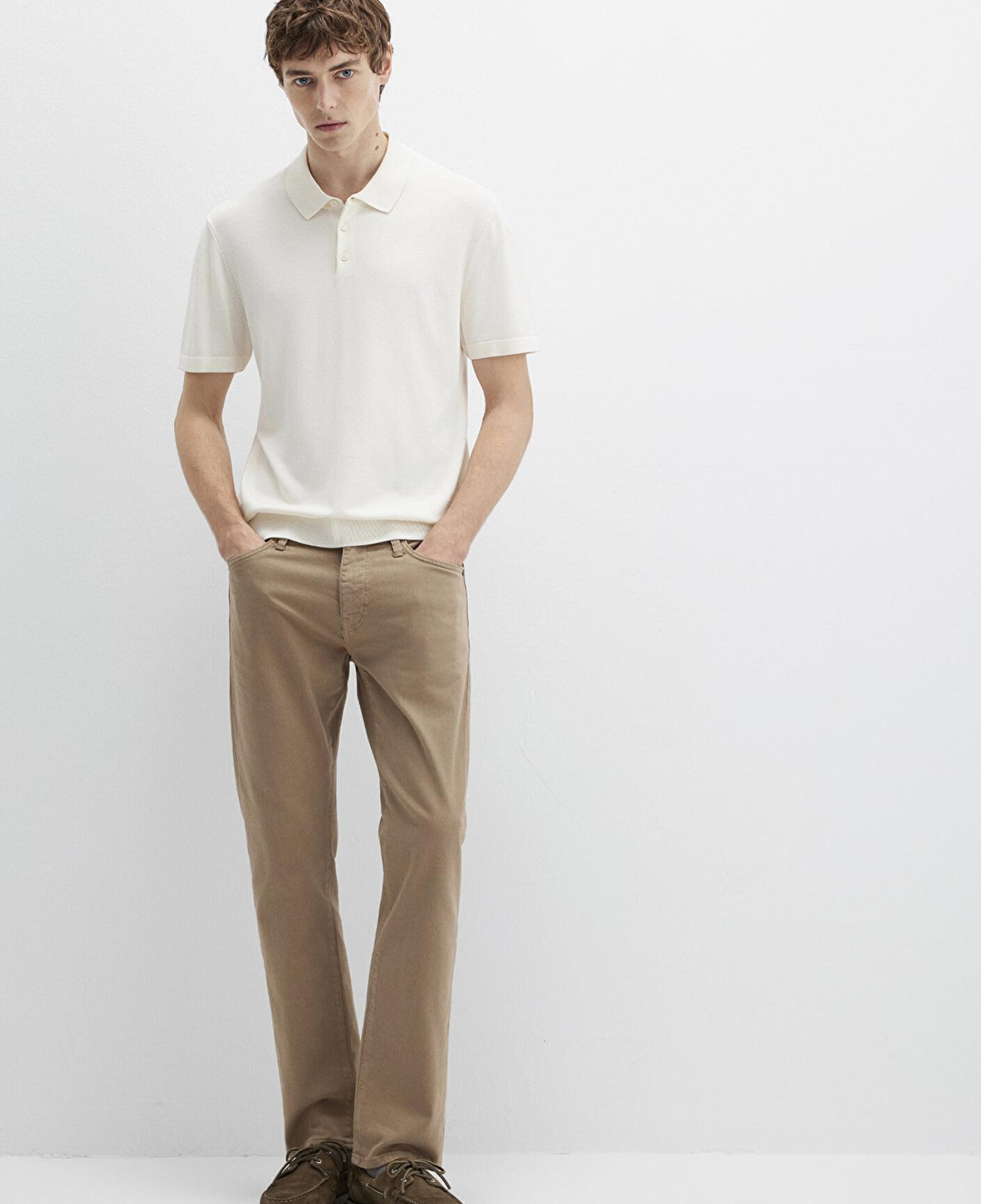 Mavi Martin Koyu Bej Comfort Gabardin Pantolon 0037832492