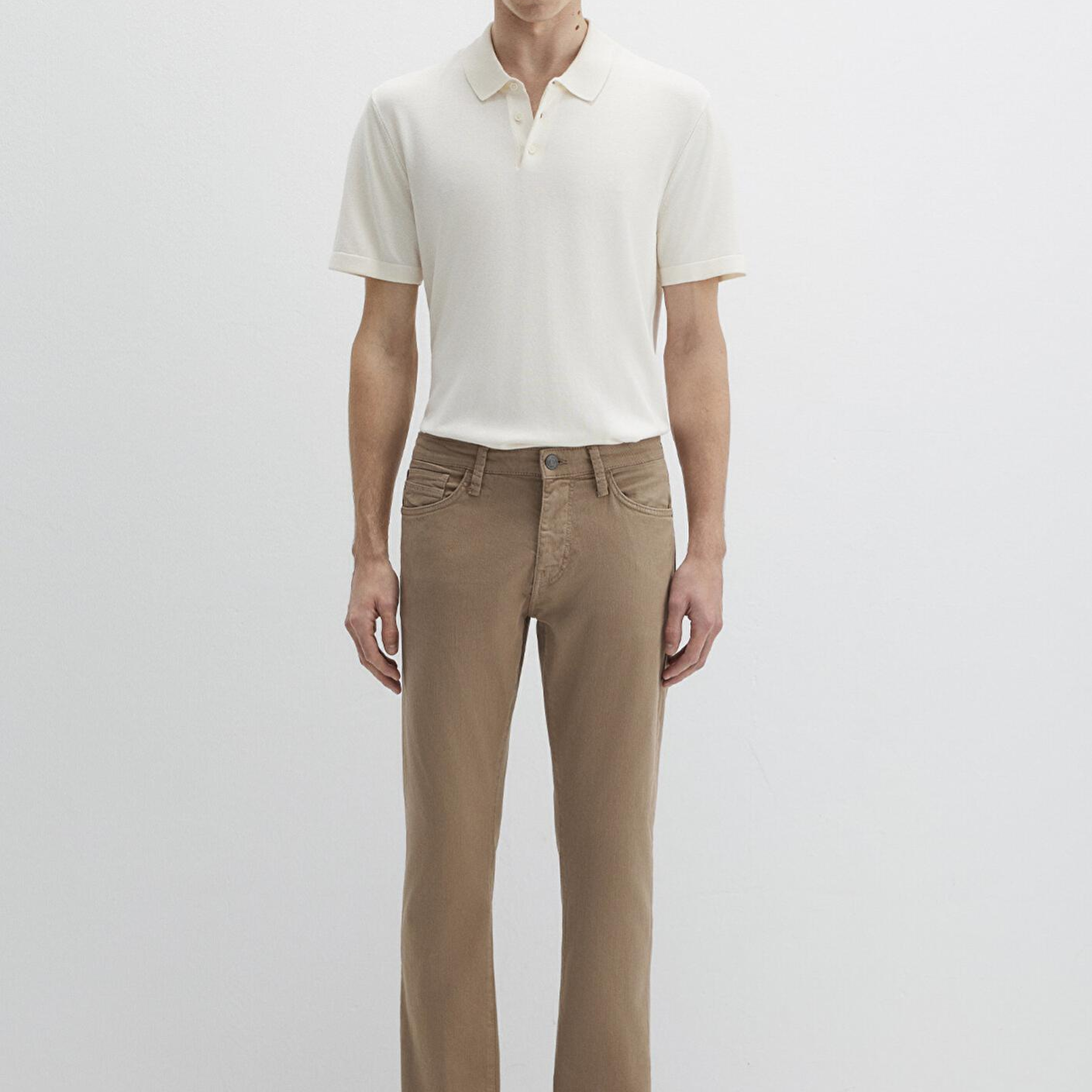 Mavi Martin Koyu Bej Comfort Gabardin Pantolon 0037832492