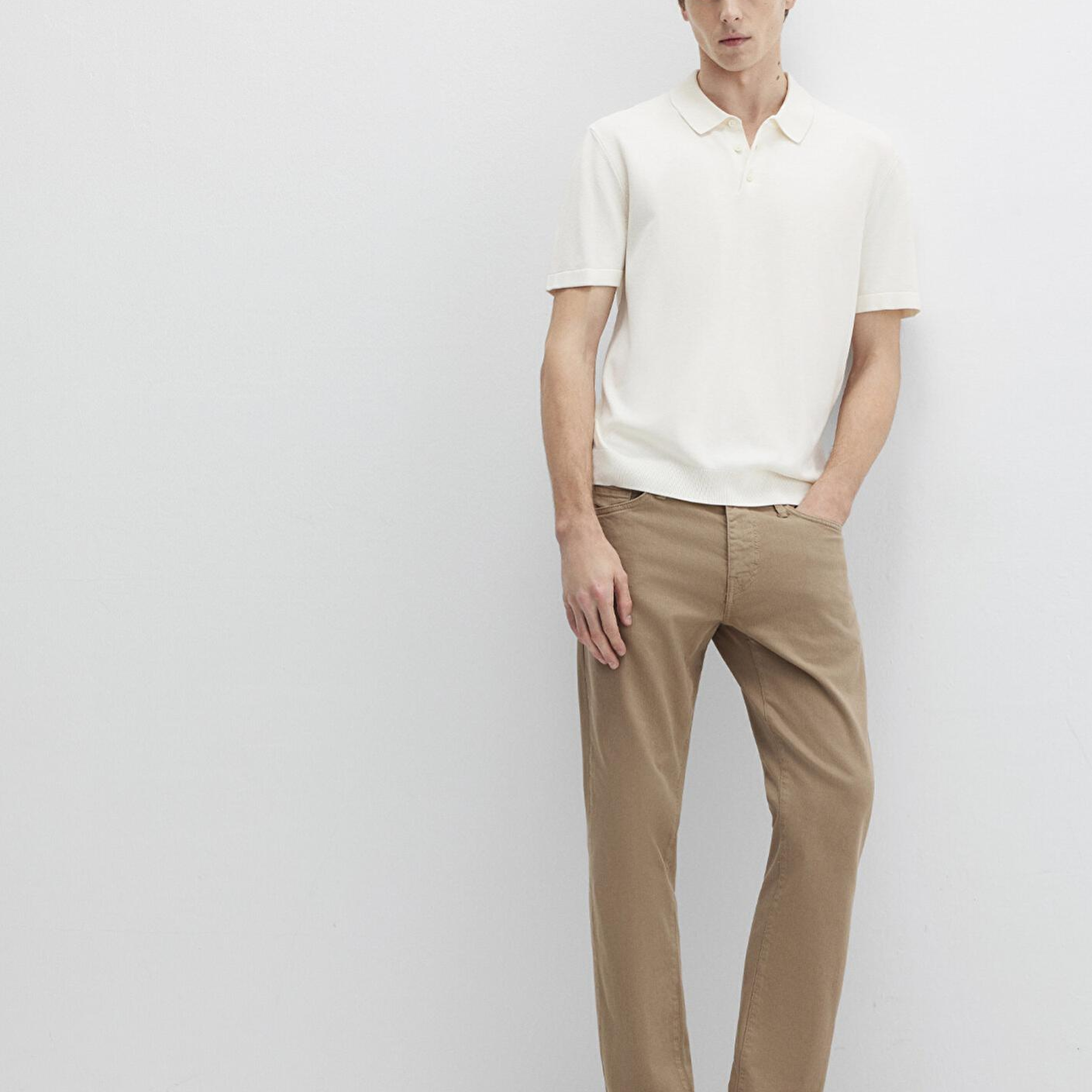 Mavi Martin Koyu Bej Comfort Gabardin Pantolon 0037832492