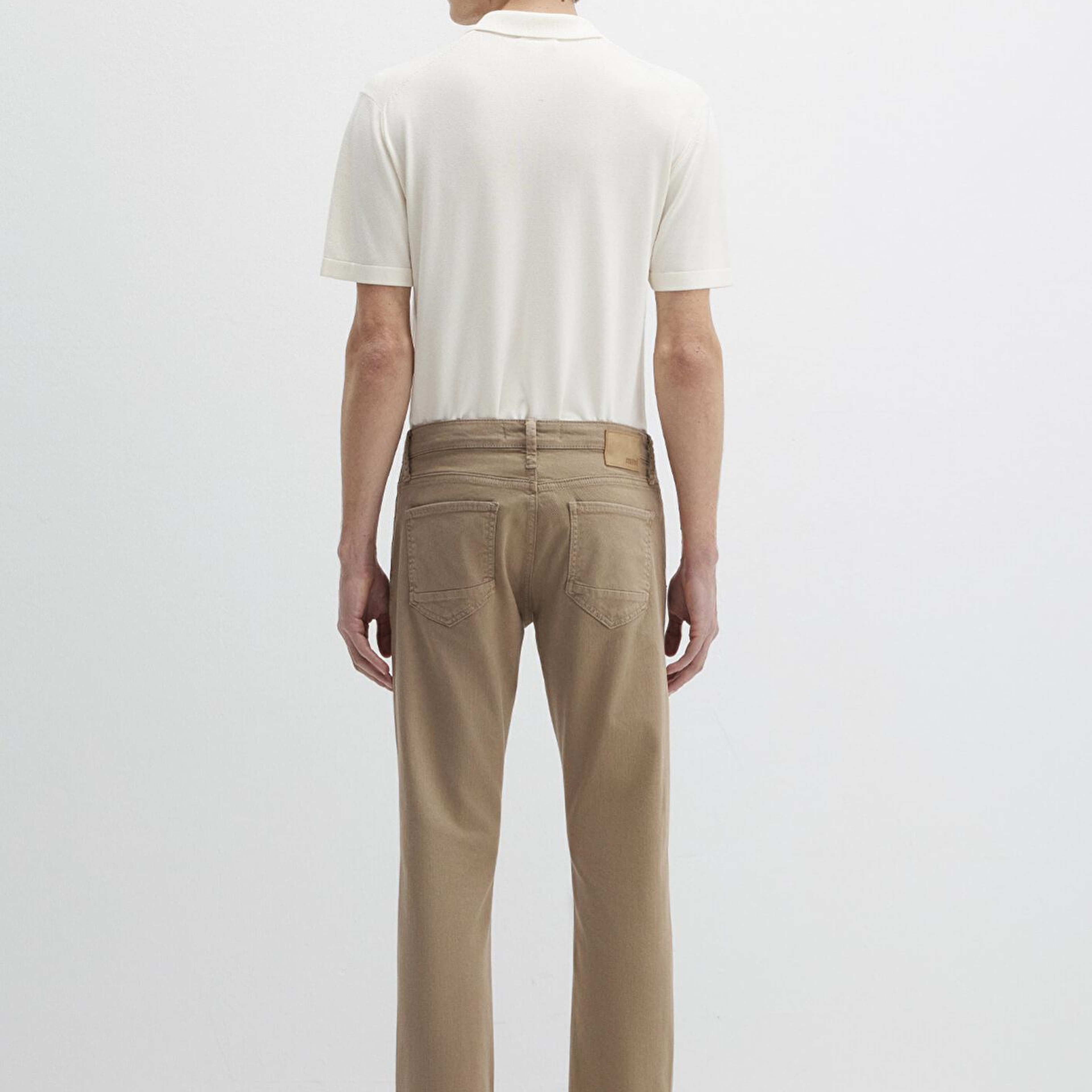 Mavi Martin Koyu Bej Comfort Gabardin Pantolon 0037832492