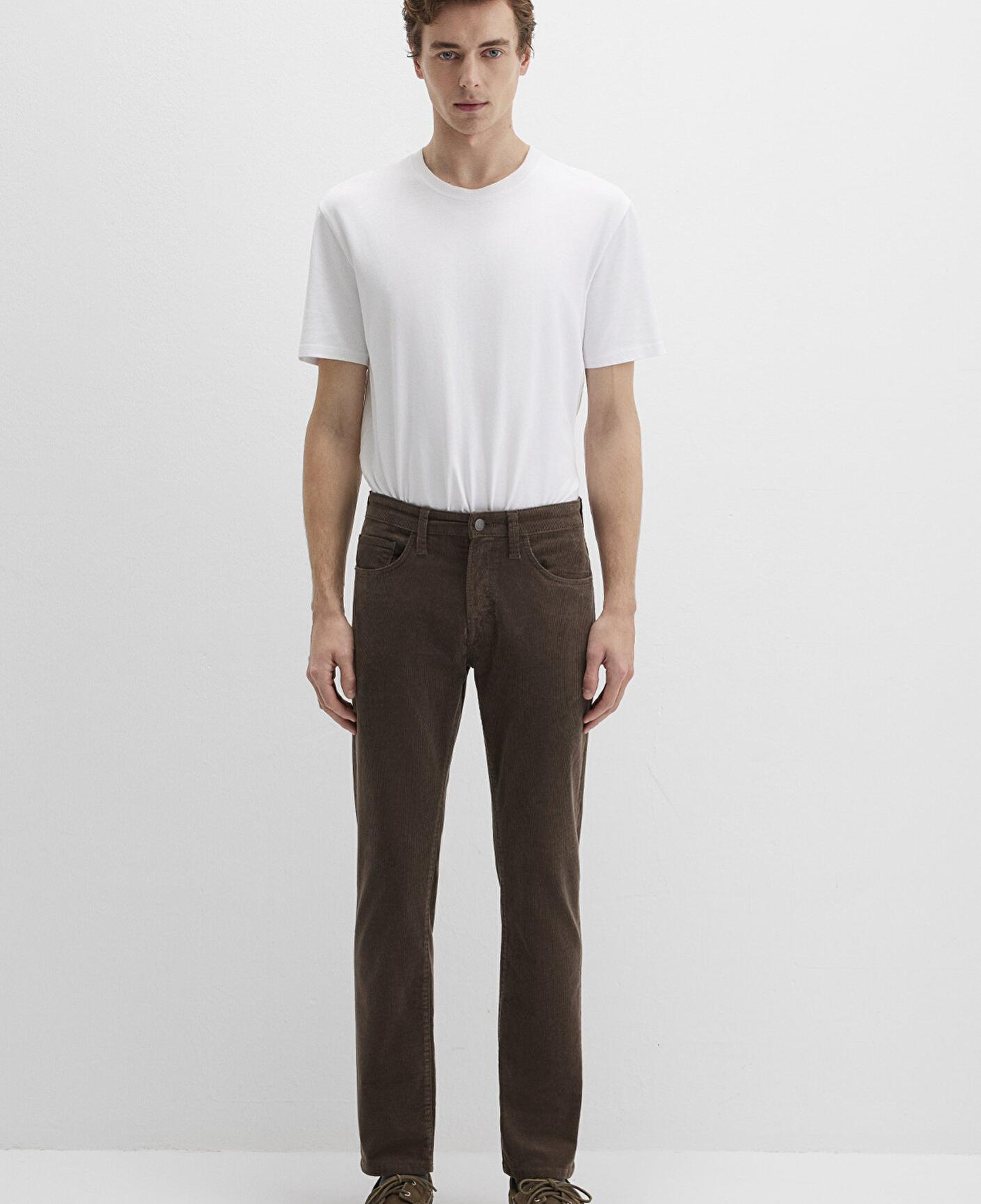 Mavi Marcus Kahverengi Kadife Pantolon 0035135666