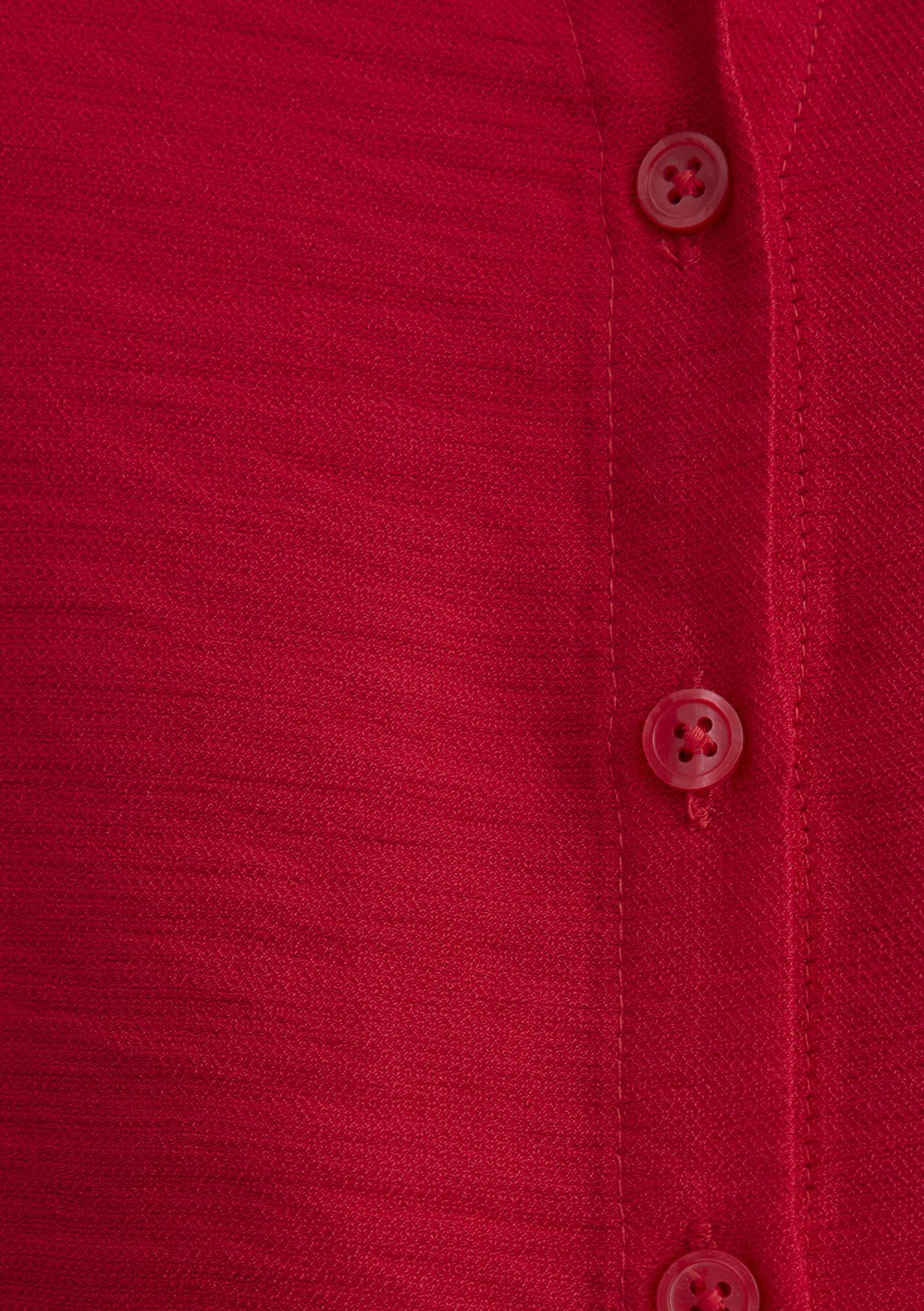 Mavi Kırmızı Gömlek Elbise 131139-29723