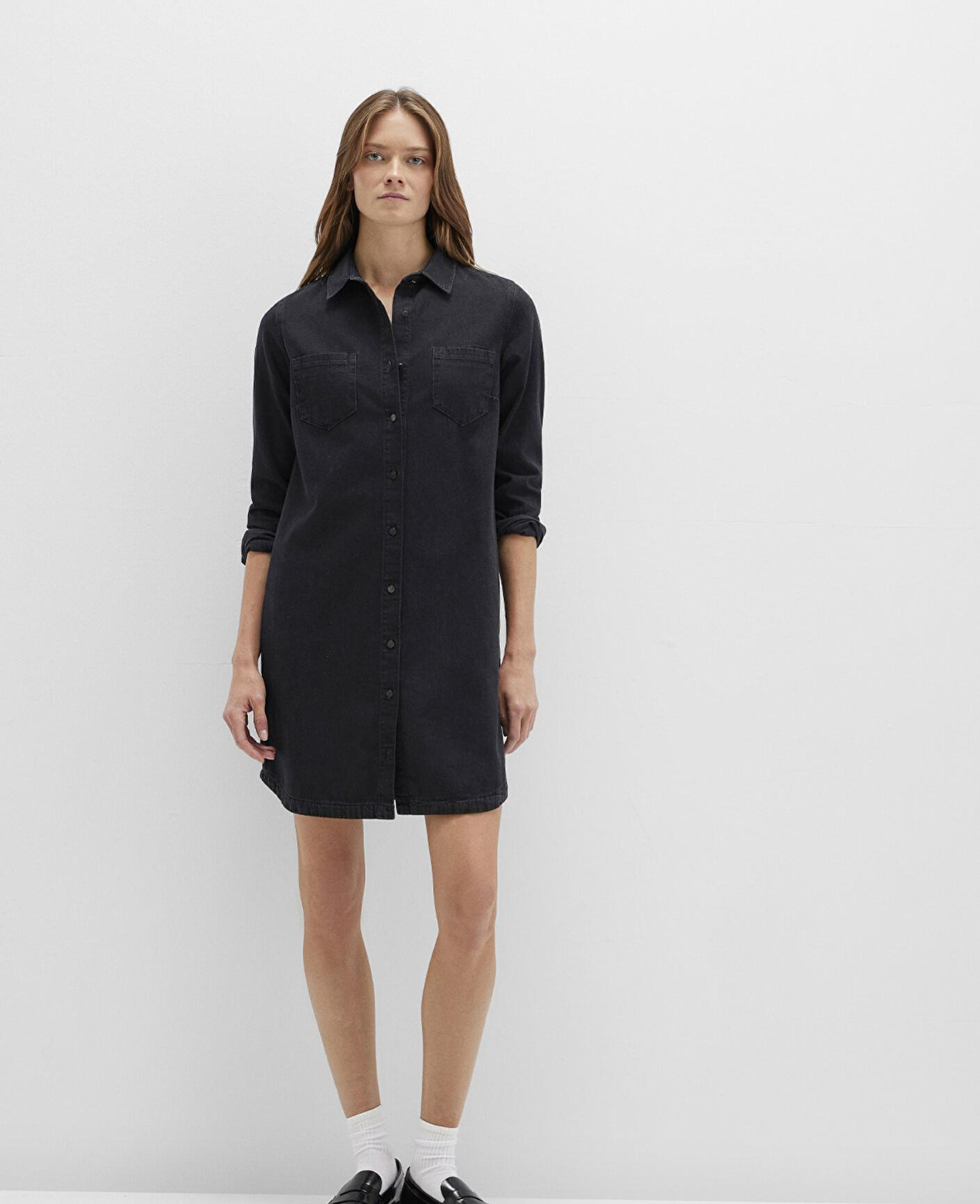 Mavi Liz Everyday Antrasit Jean Elbise 130656-34926