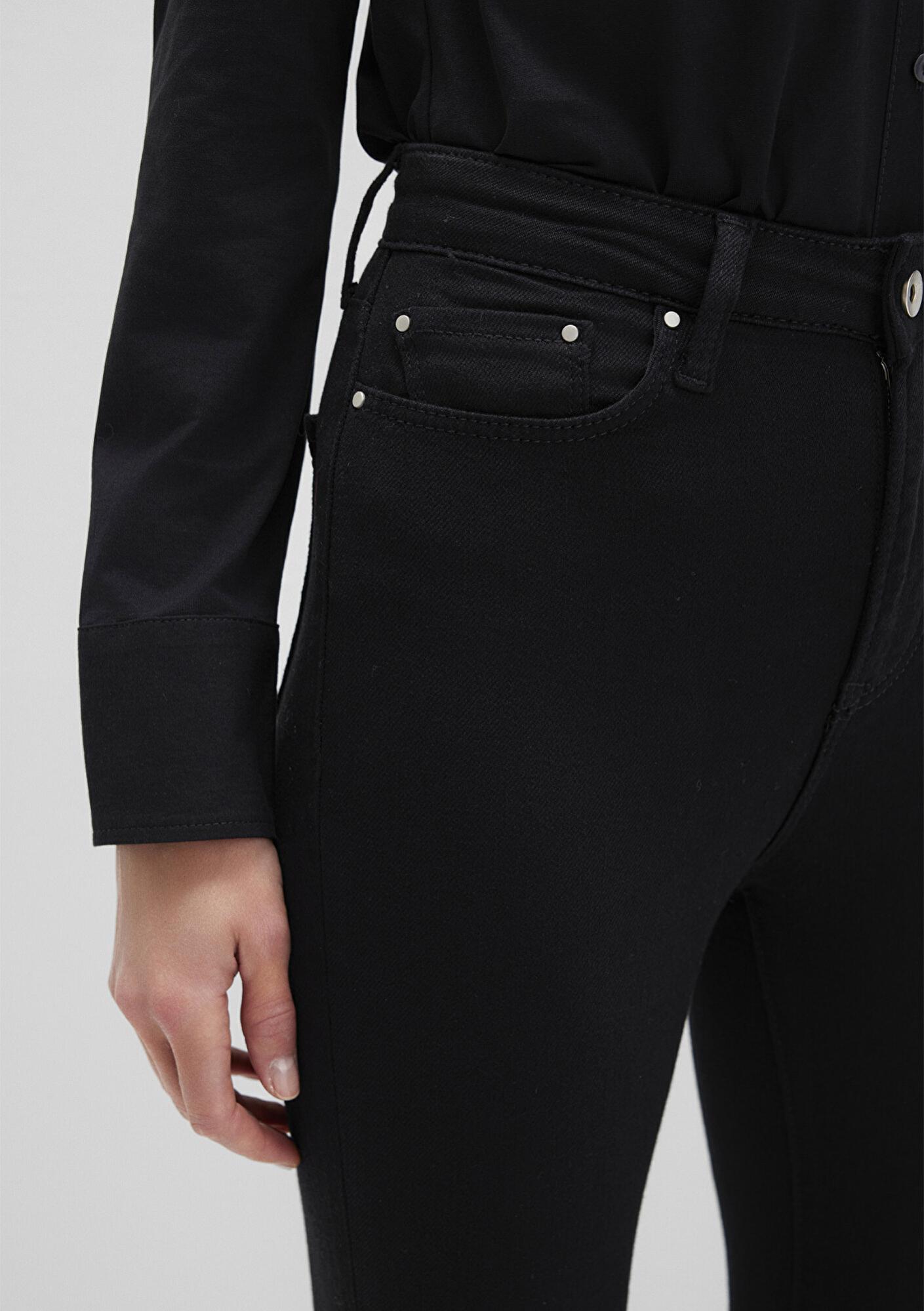 Mavi Serenay Gold Shape Siyah Jean Pantolon 100980-35248