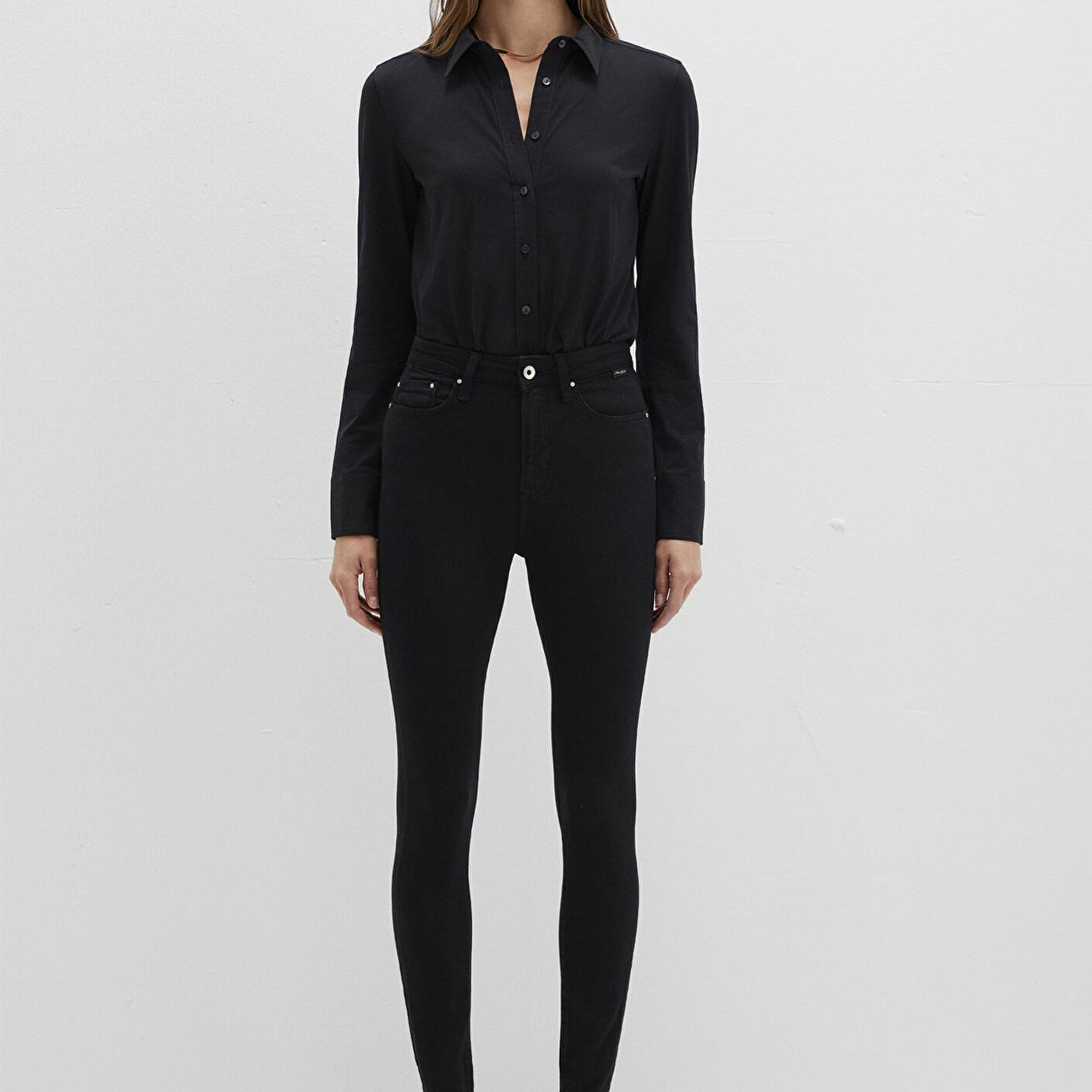 Mavi Serenay Gold Shape Siyah Jean Pantolon 100980-35248