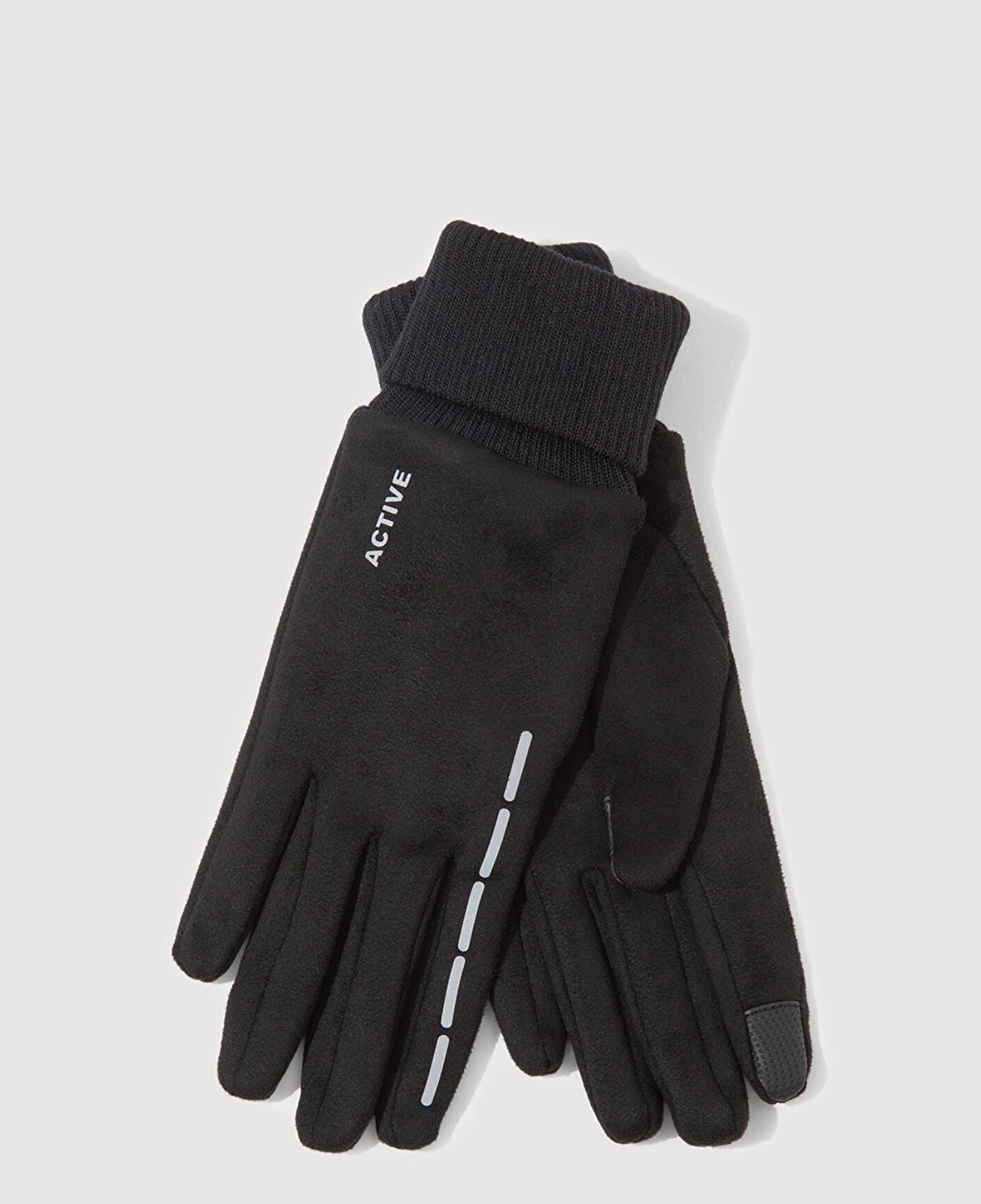 Mavi Reflektör Detaylı Siyah Active Eldiven 198994-900