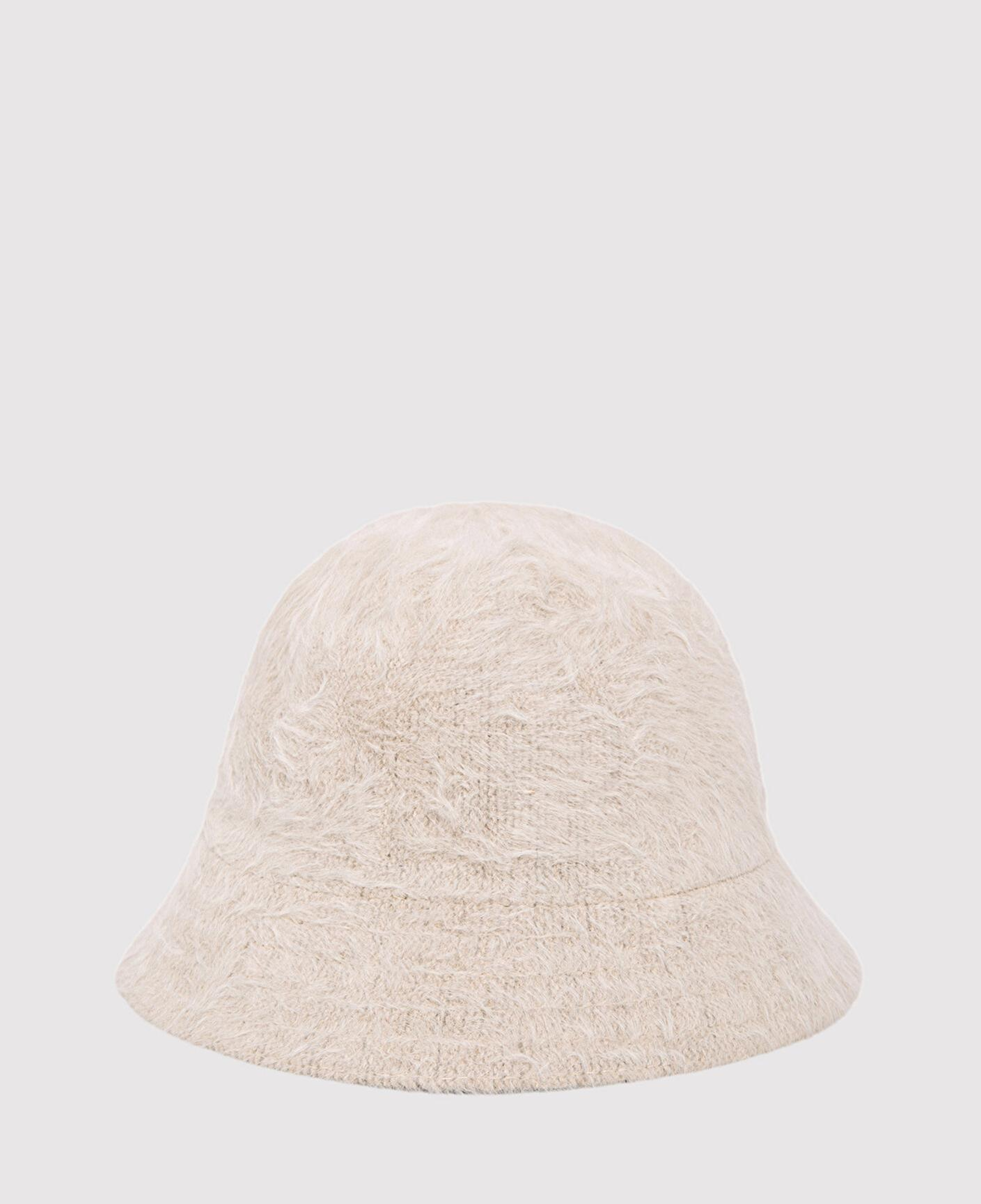 Mavi Peluş Bej Bucket Şapka 198988-34610