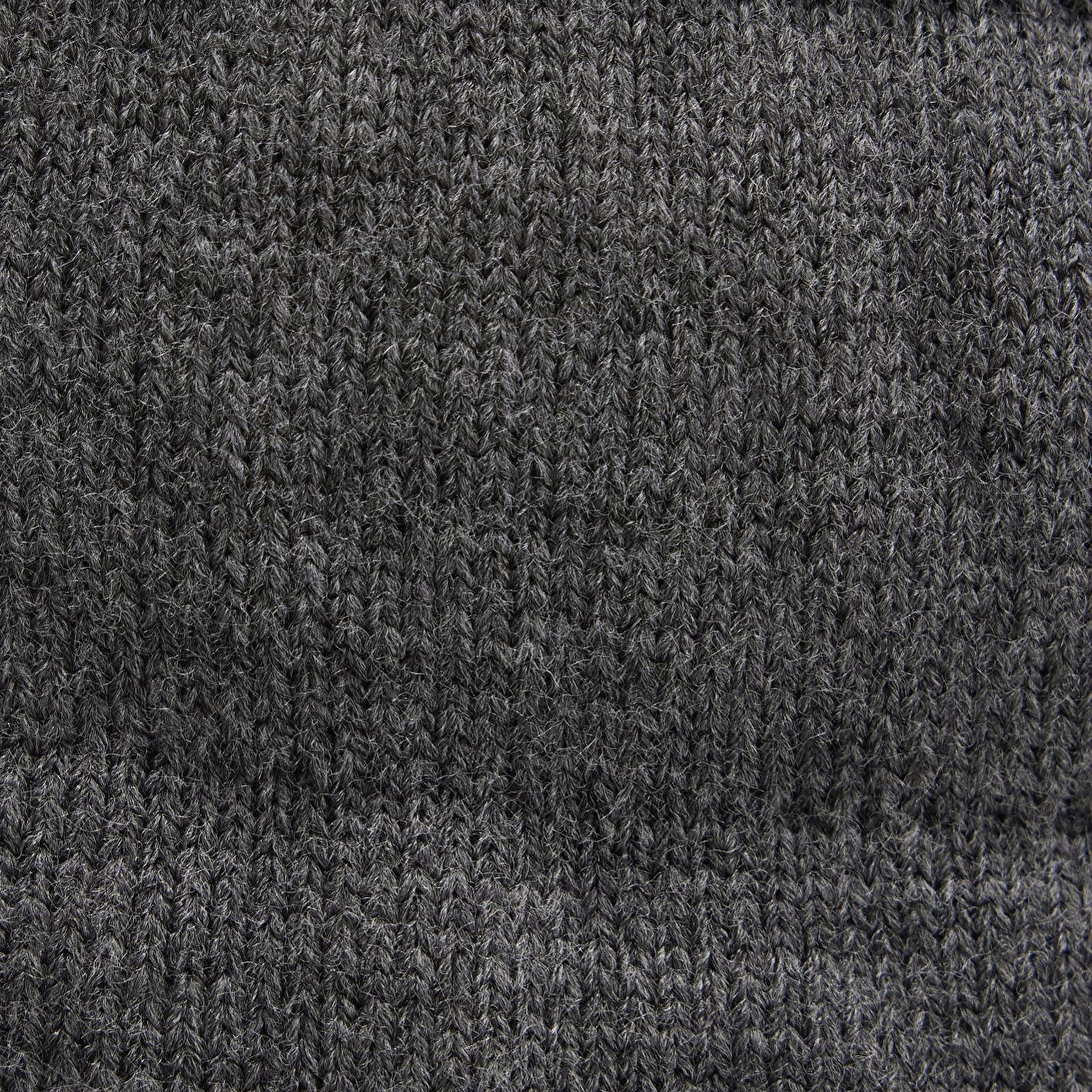 Mavi Fermuarlı Gri Triko Hırka Slim Fit / Dar Kesim 070804-34686