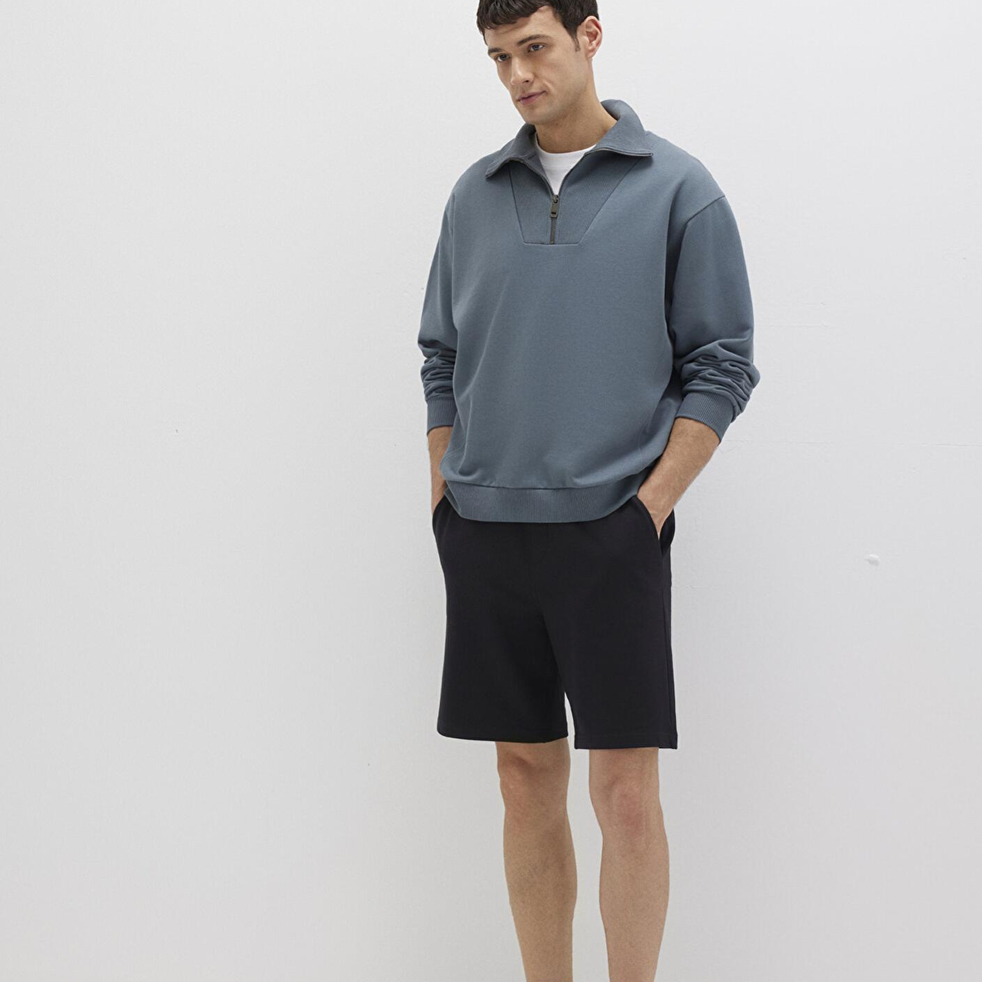 Mavi Siyah Basic Şort 066935-900