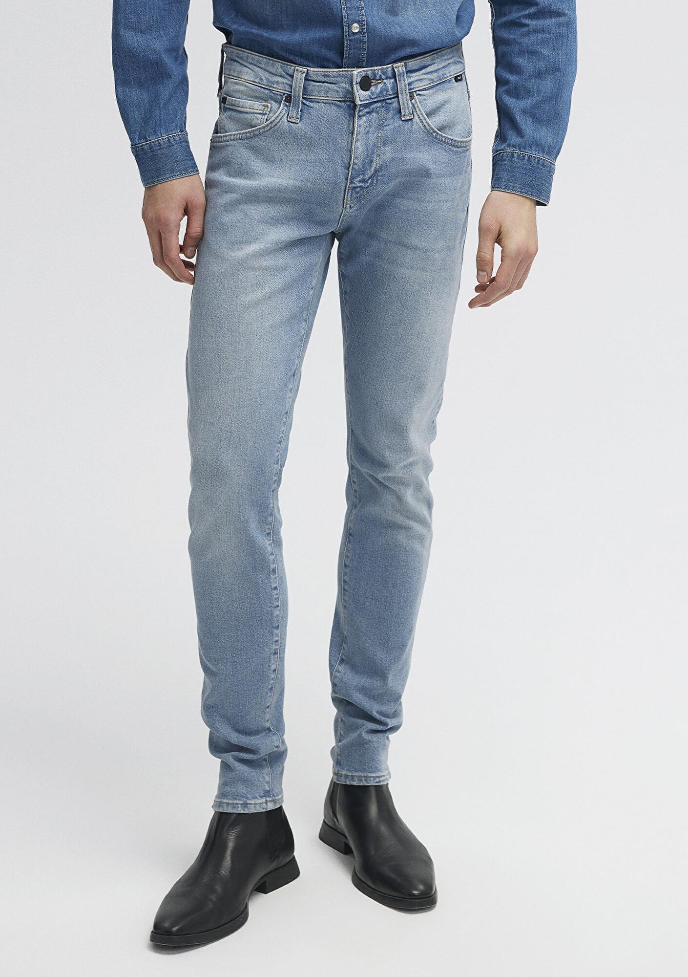 Mavi Kvnç Mavi Black Gölgeli Açık İndigo Mavisi Jean Pantolon 001070-33974