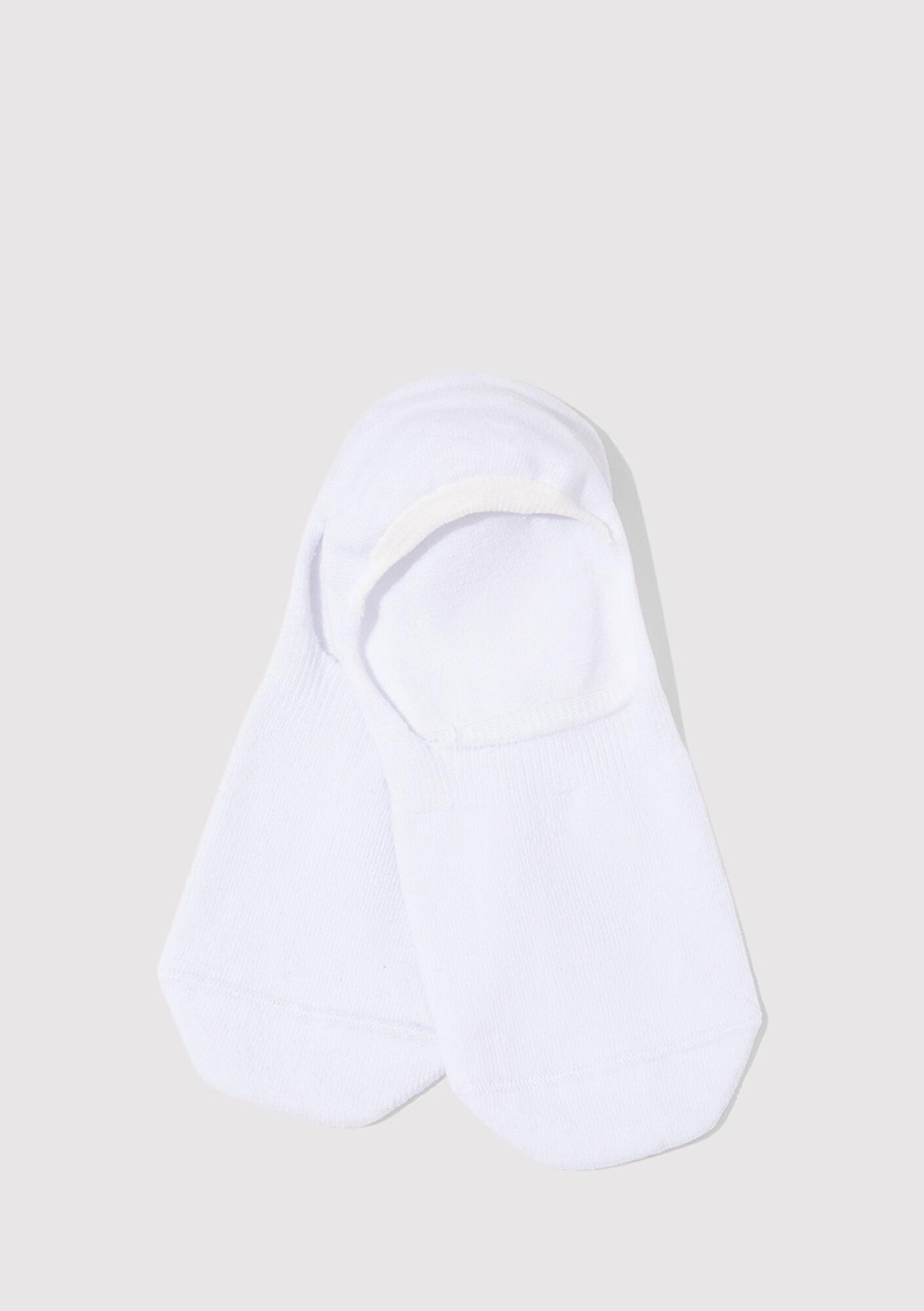 Mavi 2li Siyah Beyaz Babet Çorabı 092594-620