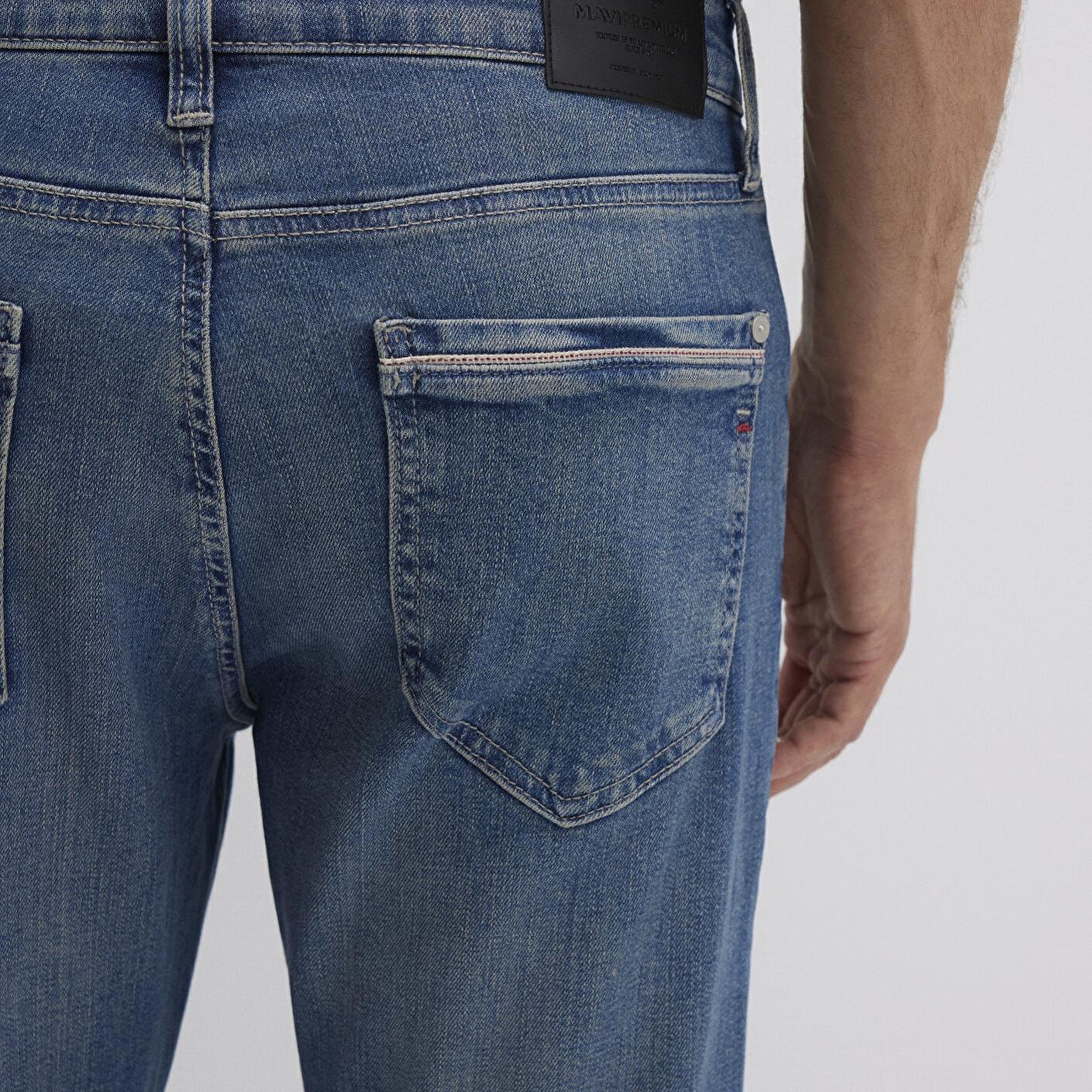 Mavi Hunter Mavi Premium Puslu Indigo Mavisi Jean Pantolon 0020233454