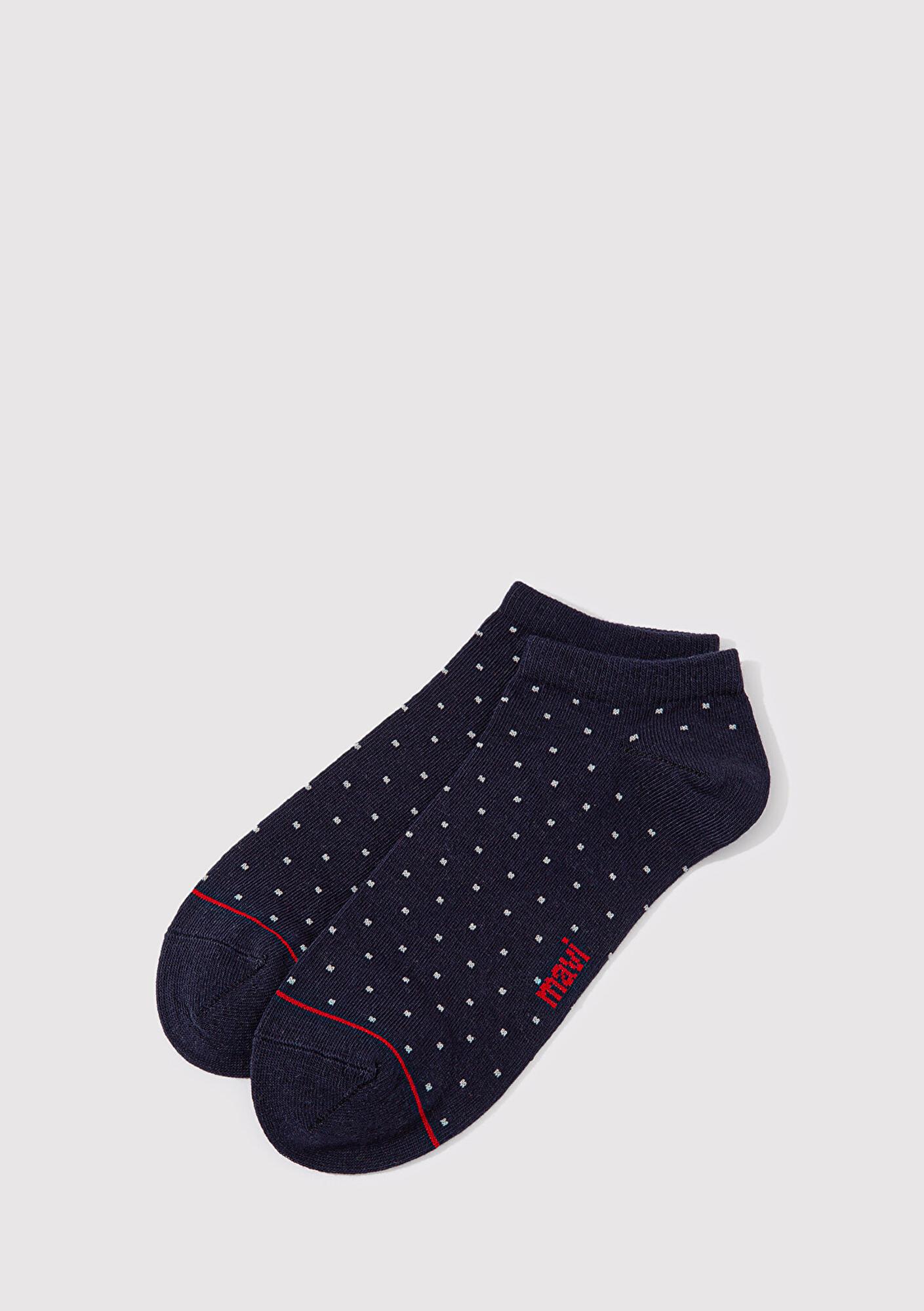 Mavi 2li Patik Çorap 198204-900