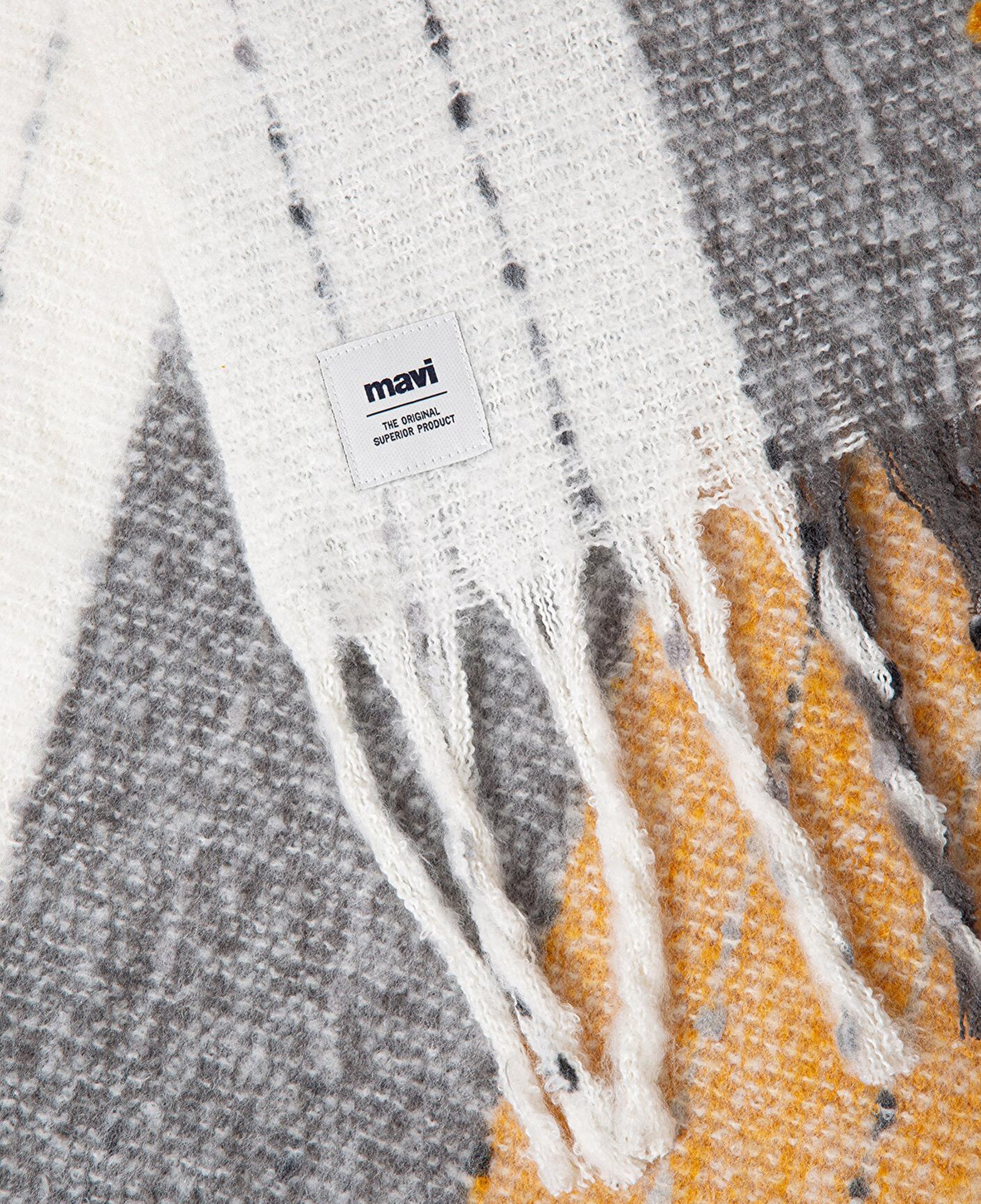 Mavi Püsküllü Atkı 197885-32173