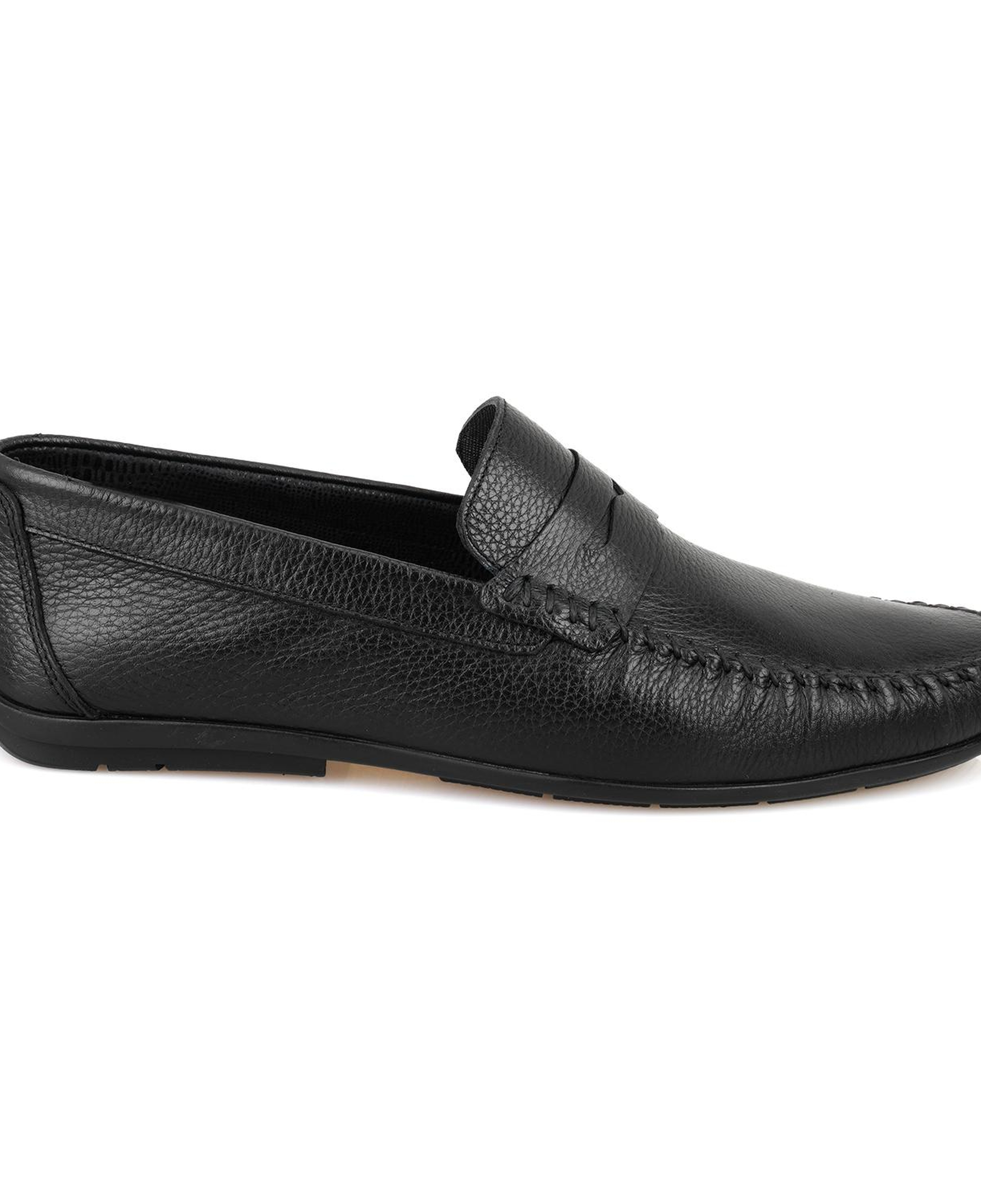 Kelvin Siyah Erkek Deri Loafer