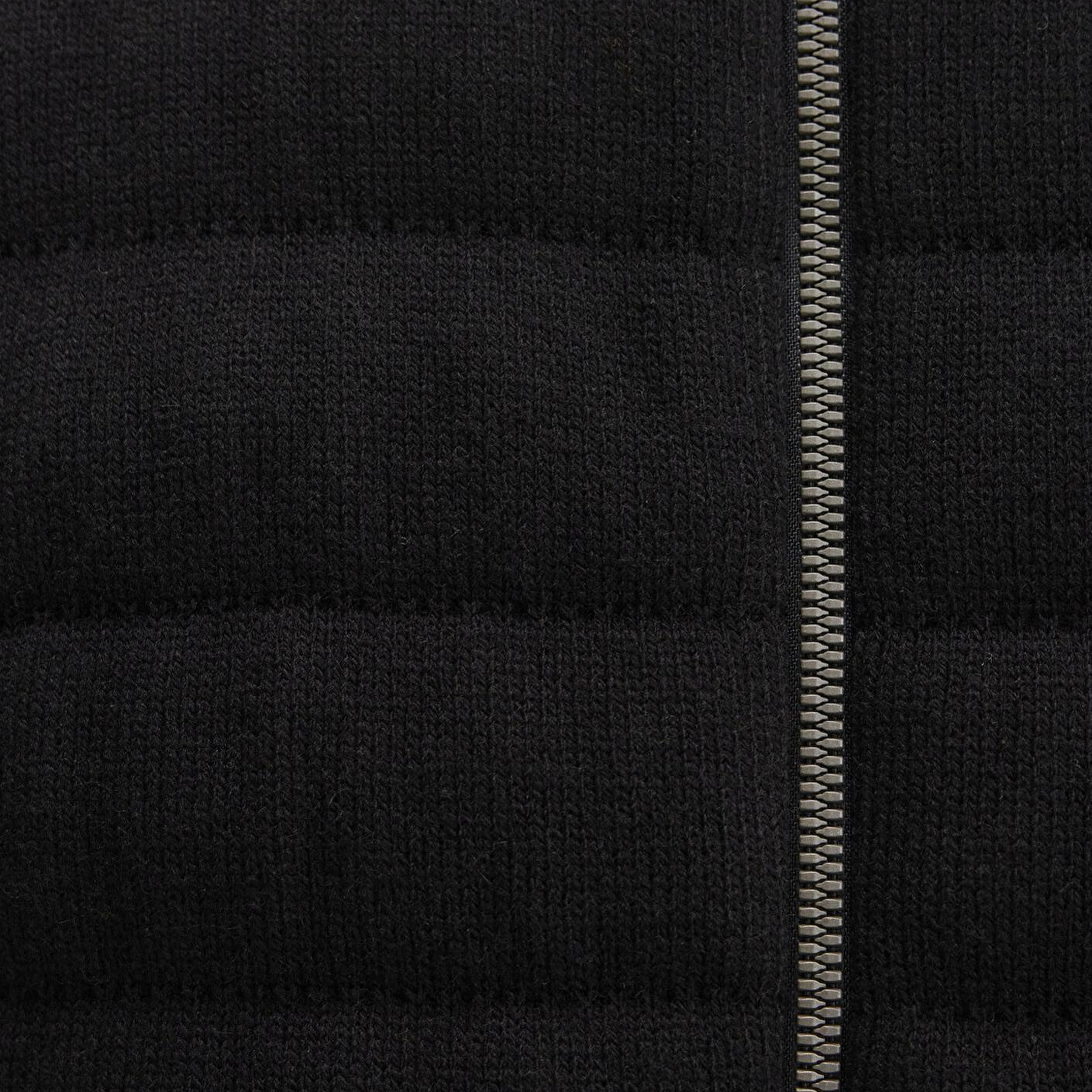 Mavi Fermuarlı Siyah Triko Hırka Slim Fit / Dar Kesim 070697-900