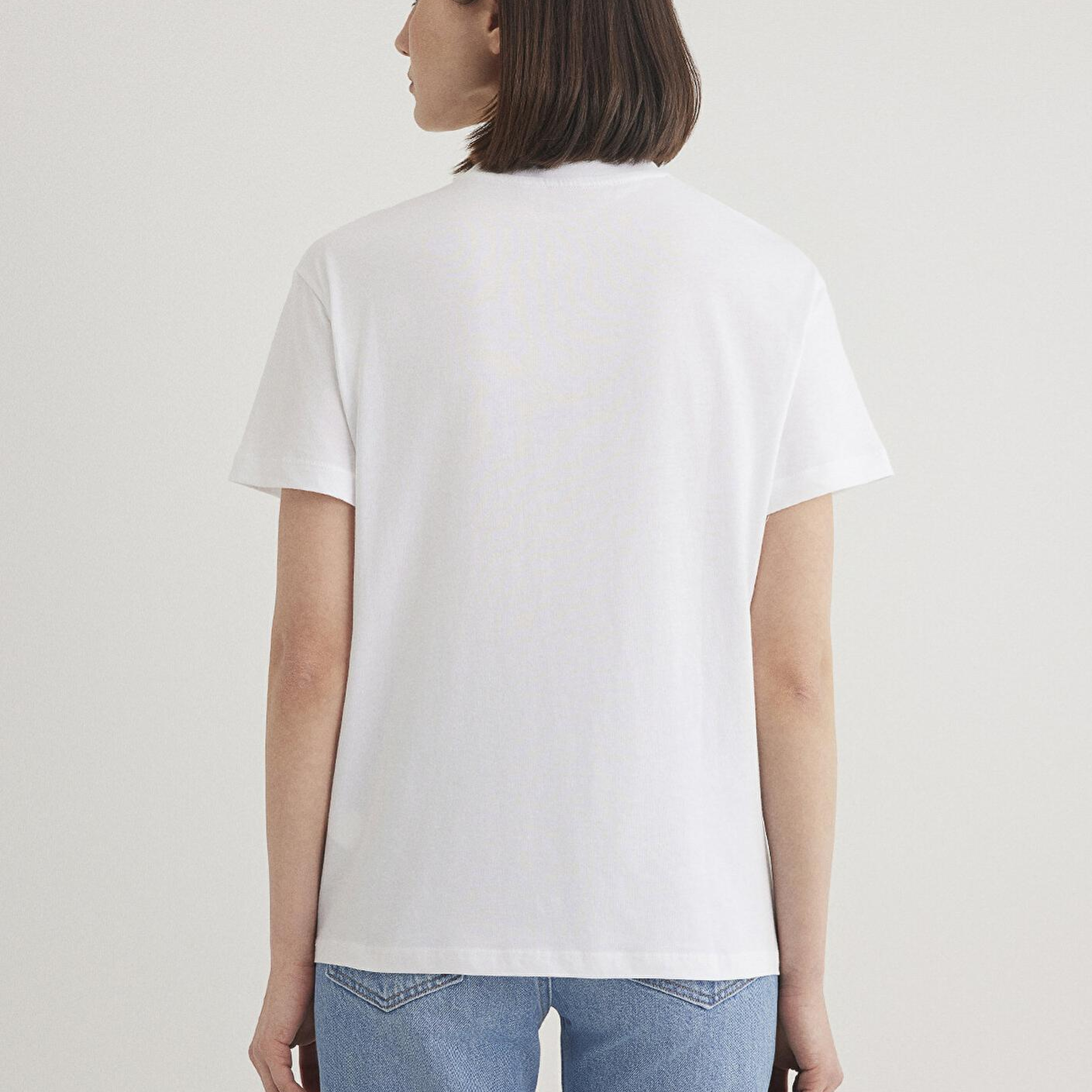 Mavi Make The Planet Great Again Baskılı Tişört Regular Fit / Normal Kesim 168752-620