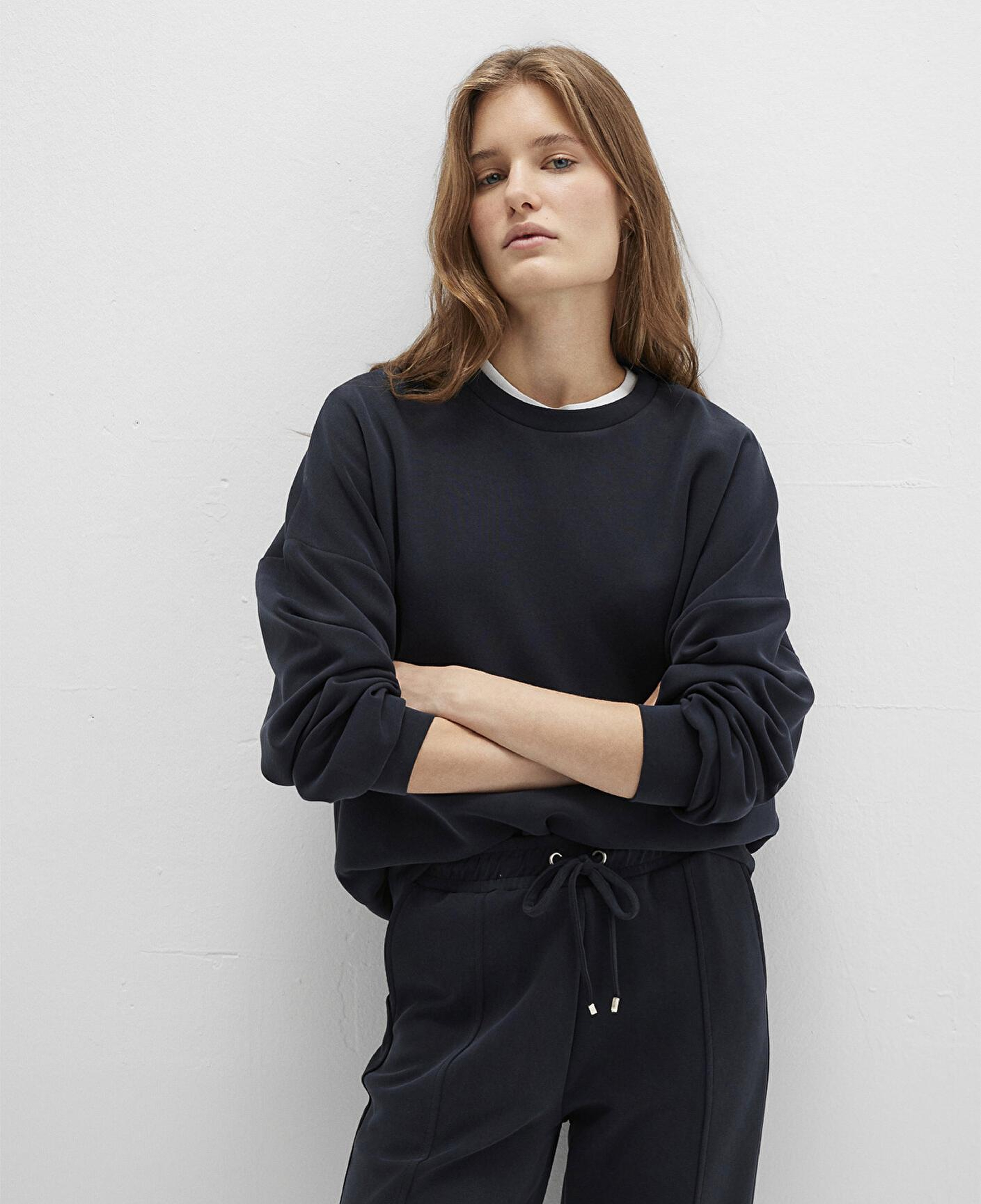 Mavi Lux Touch (TENCEL™) Modal Siyah Sweatshirt 168837-900