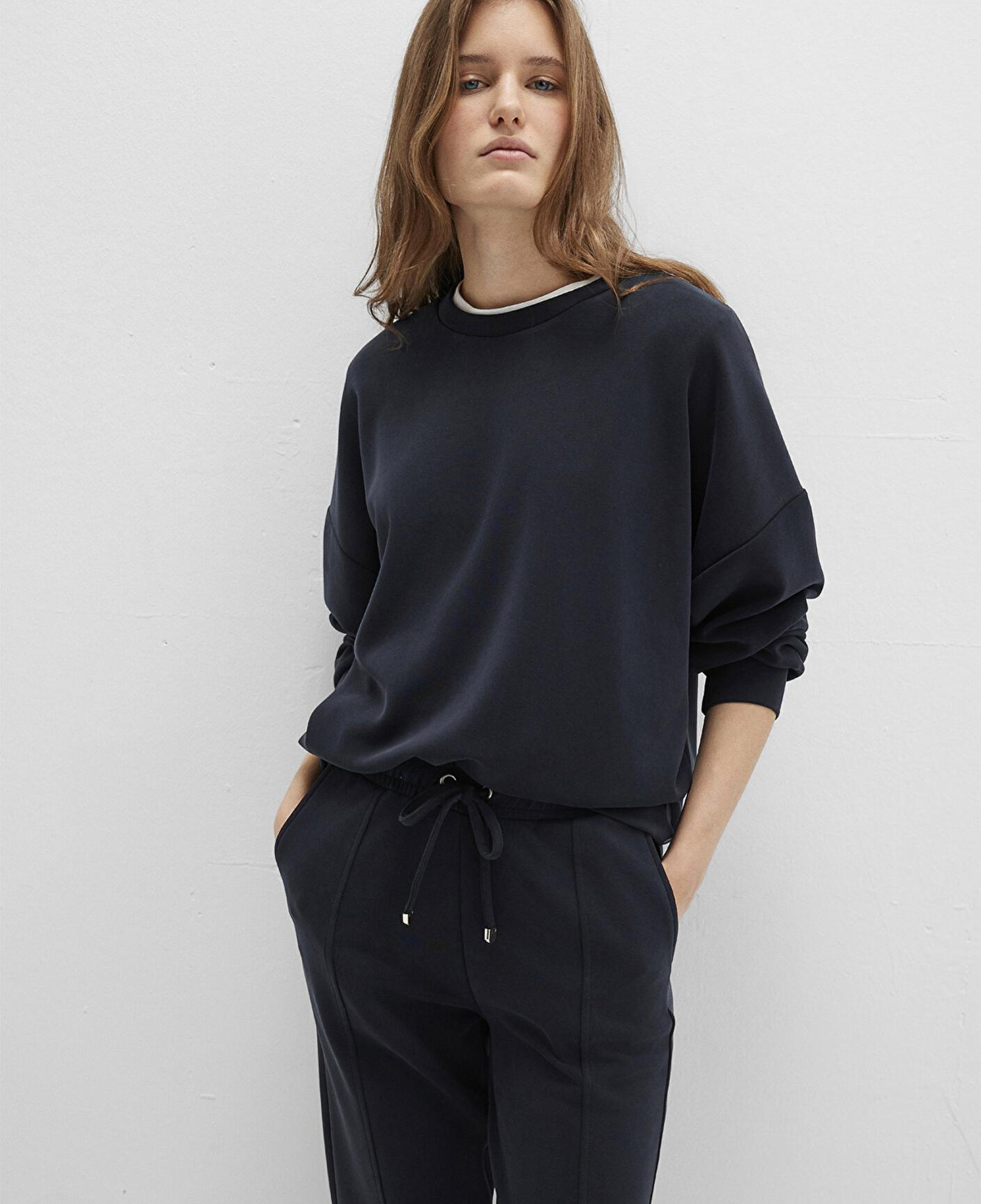 Mavi Lux Touch (TENCEL™) Modal Siyah Sweatshirt 168837-900
