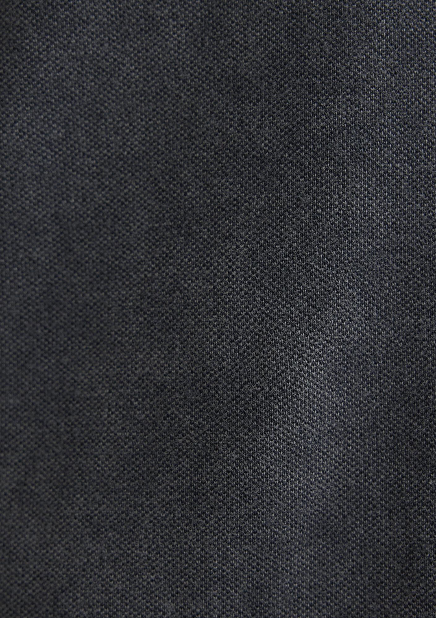 Mavi Şerit Detaylı Antrasit Polo Tişört Slim Fit / Dar Kesim 065920-30653