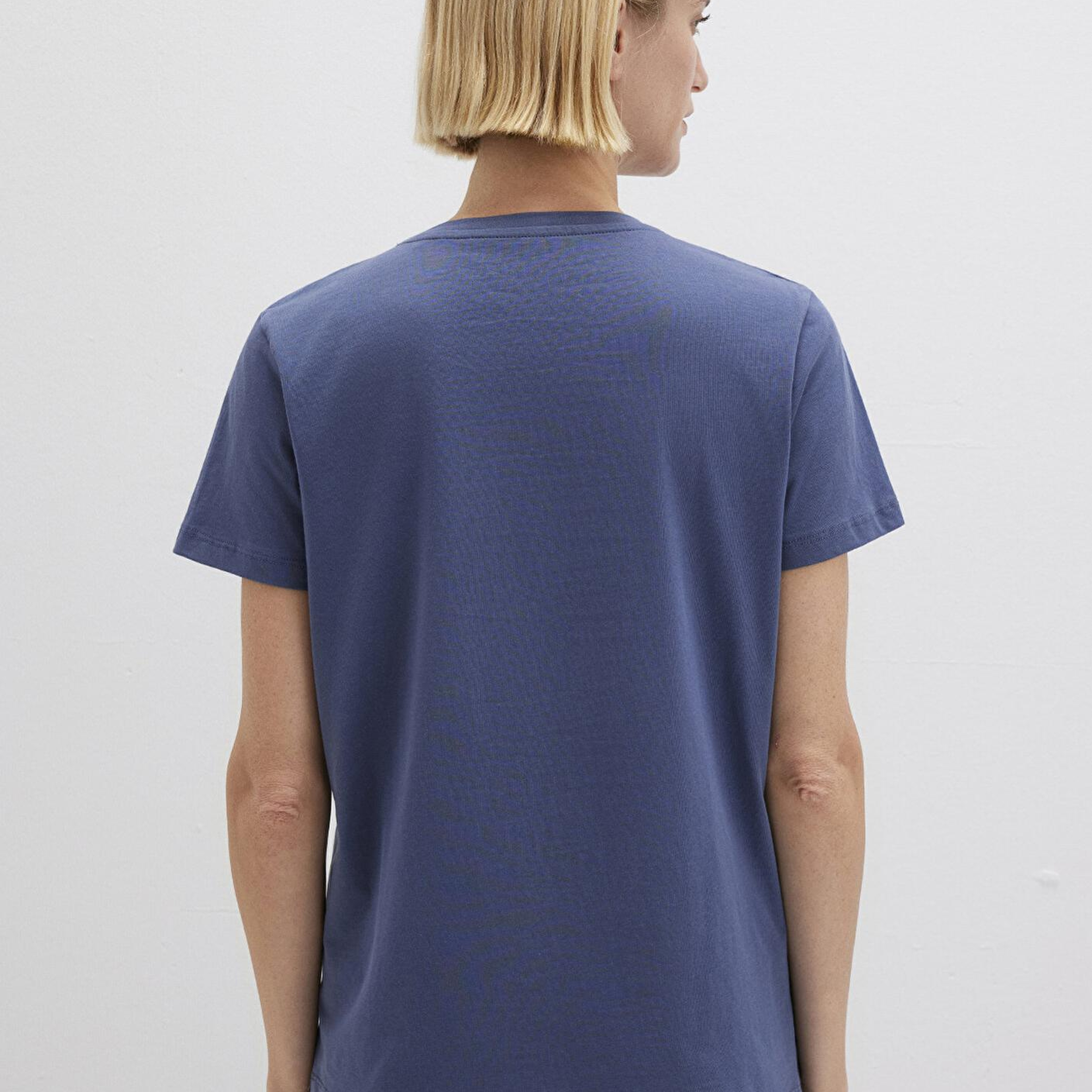 Mavi Kelebek Baskılı Lacivert İstanbul Tişört Regular Fit / Normal Kesim 168571-30233