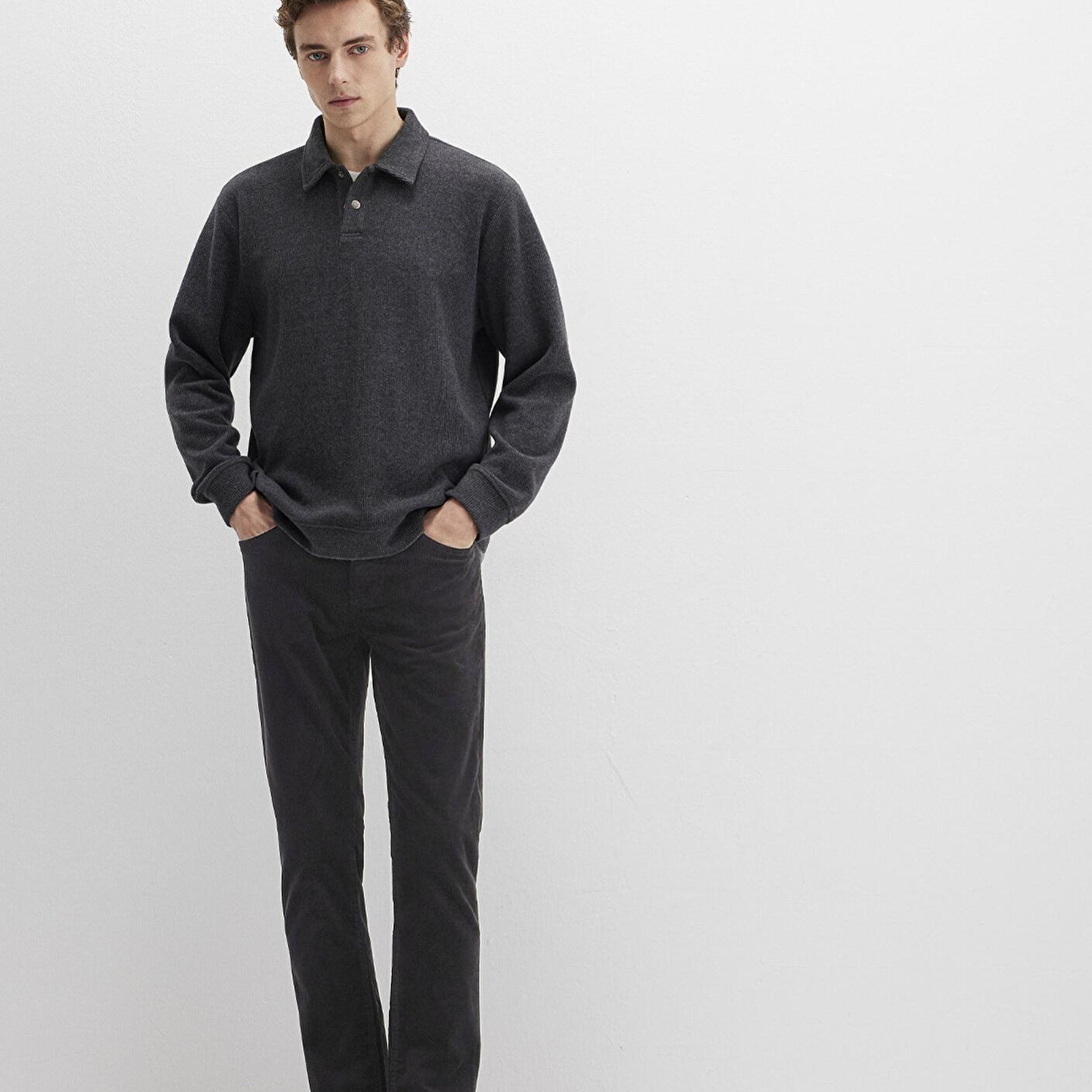 Mavi Marcus Siyah Kadife Pantolon 0035130269