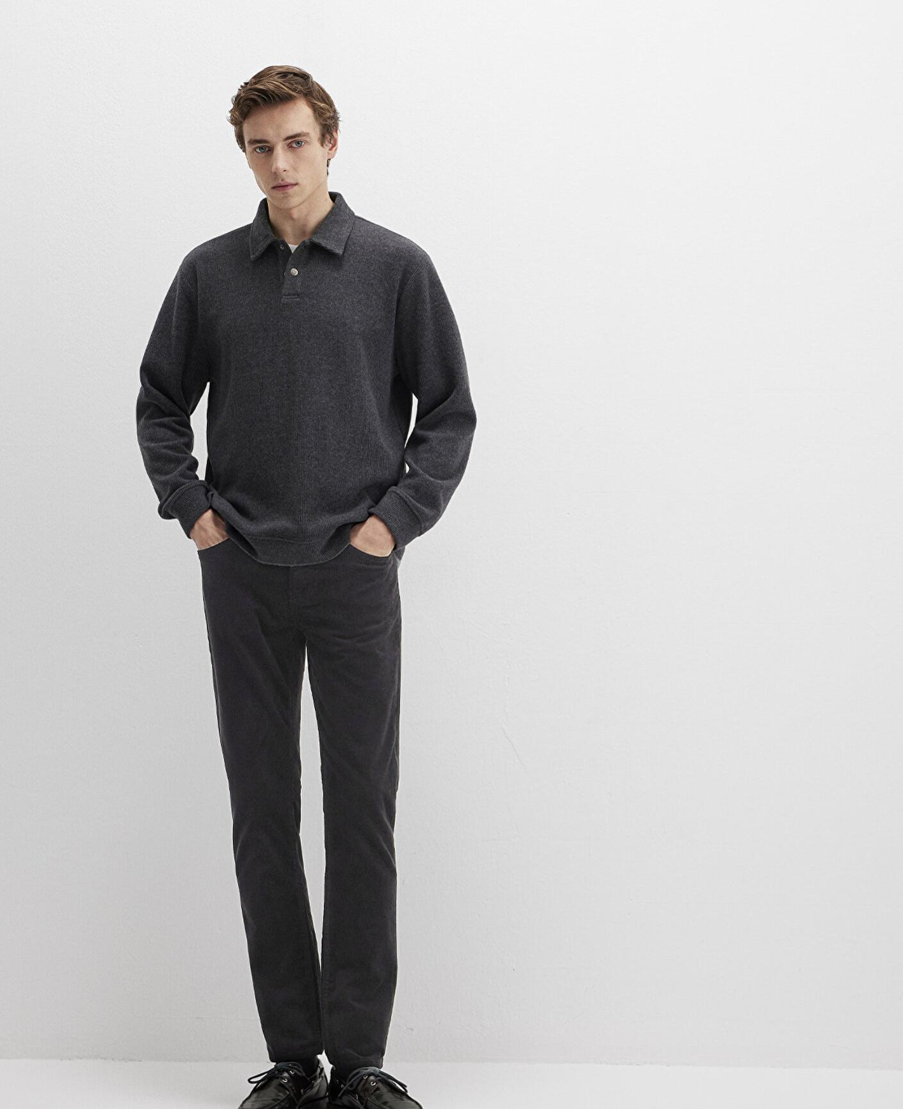 Mavi Marcus Siyah Kadife Pantolon 0035130269