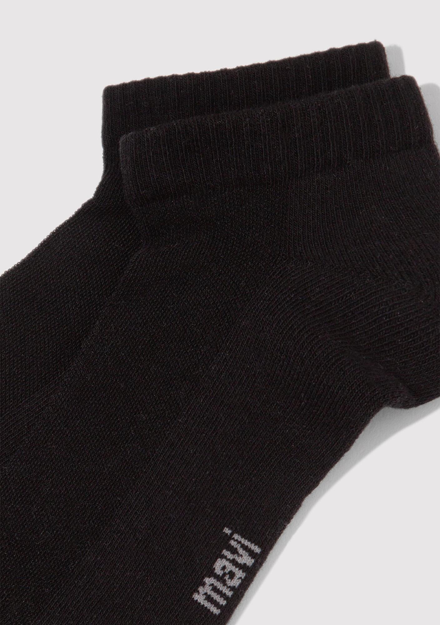 Mavi Siyah Havlu Patik Çorap 091992-900