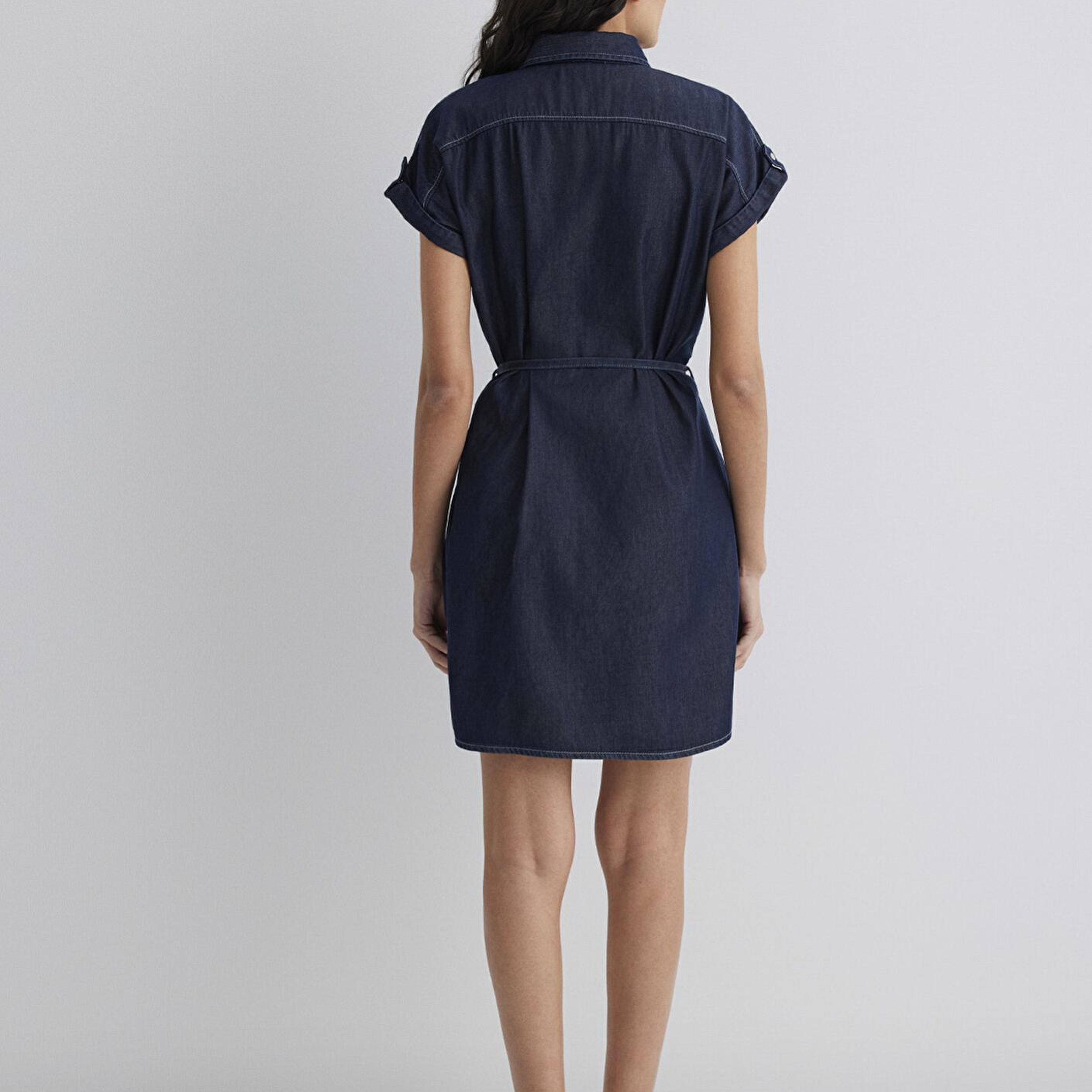 Mavi Barbara Gold Klasik Rinse Jean Elbise 130548-28636