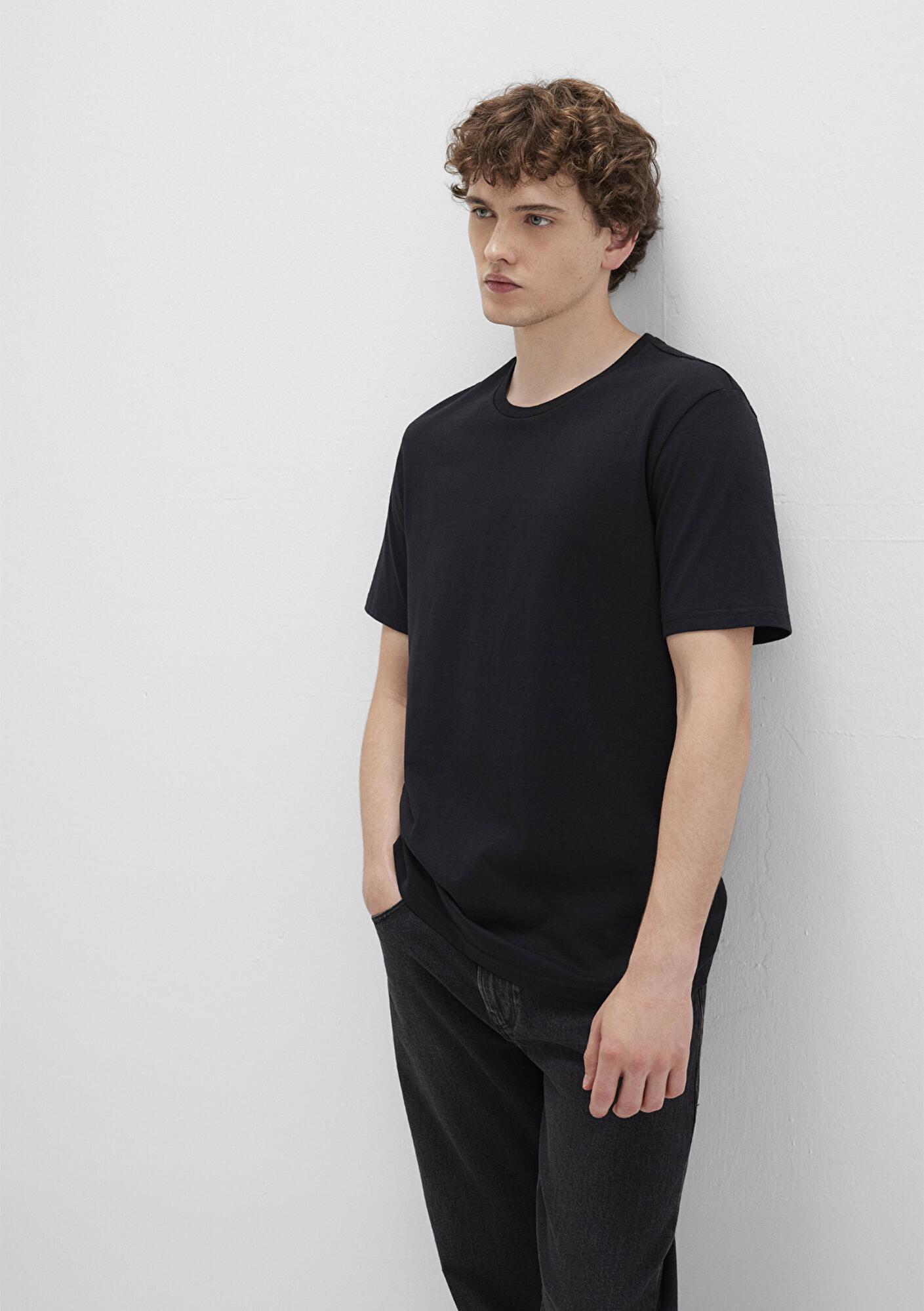 Mavi Siyah Basic Tişört Slim Fit / Dar Kesim 065574-900