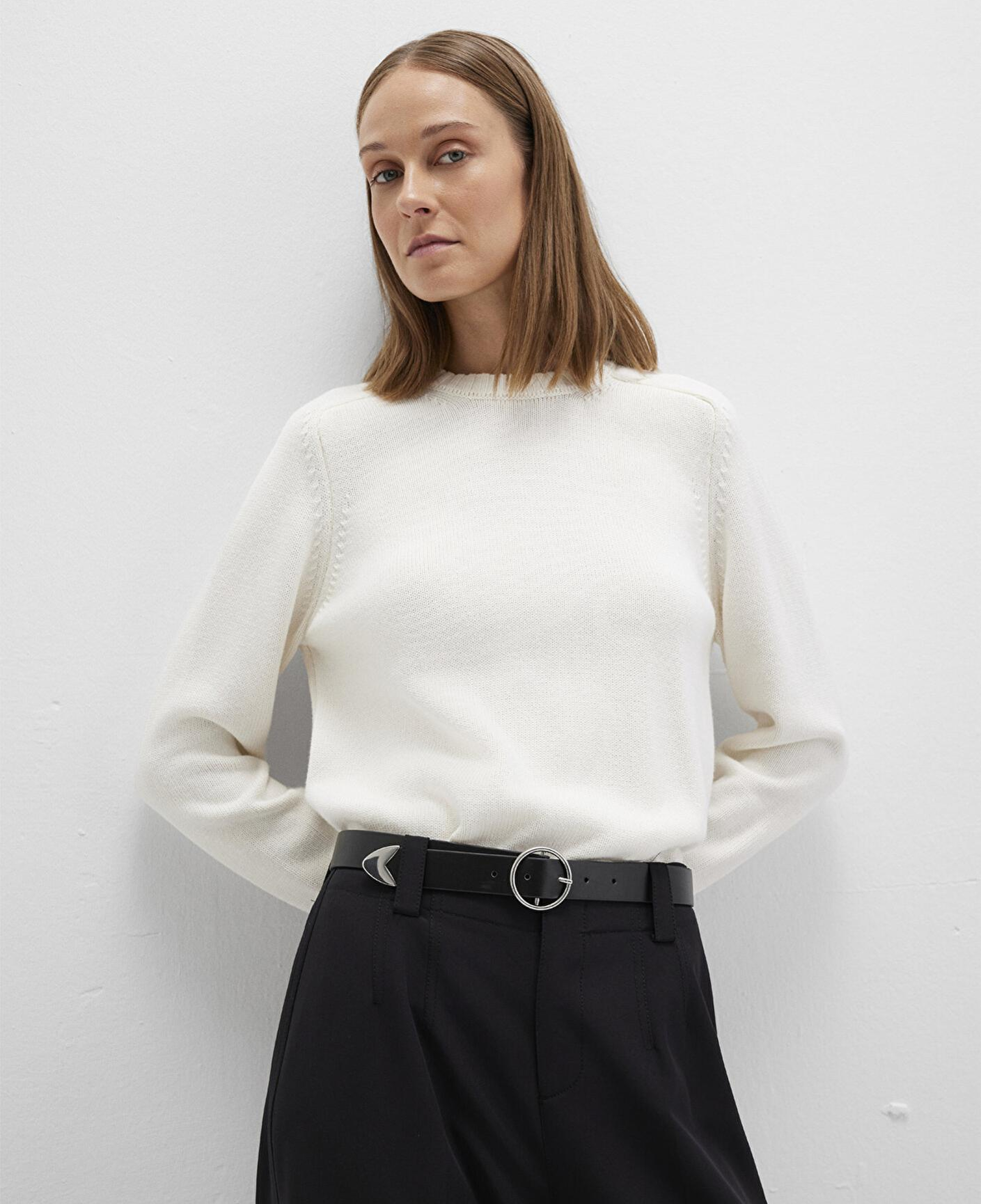 Mavi Siyah Suni Deri Kemer 196041-900