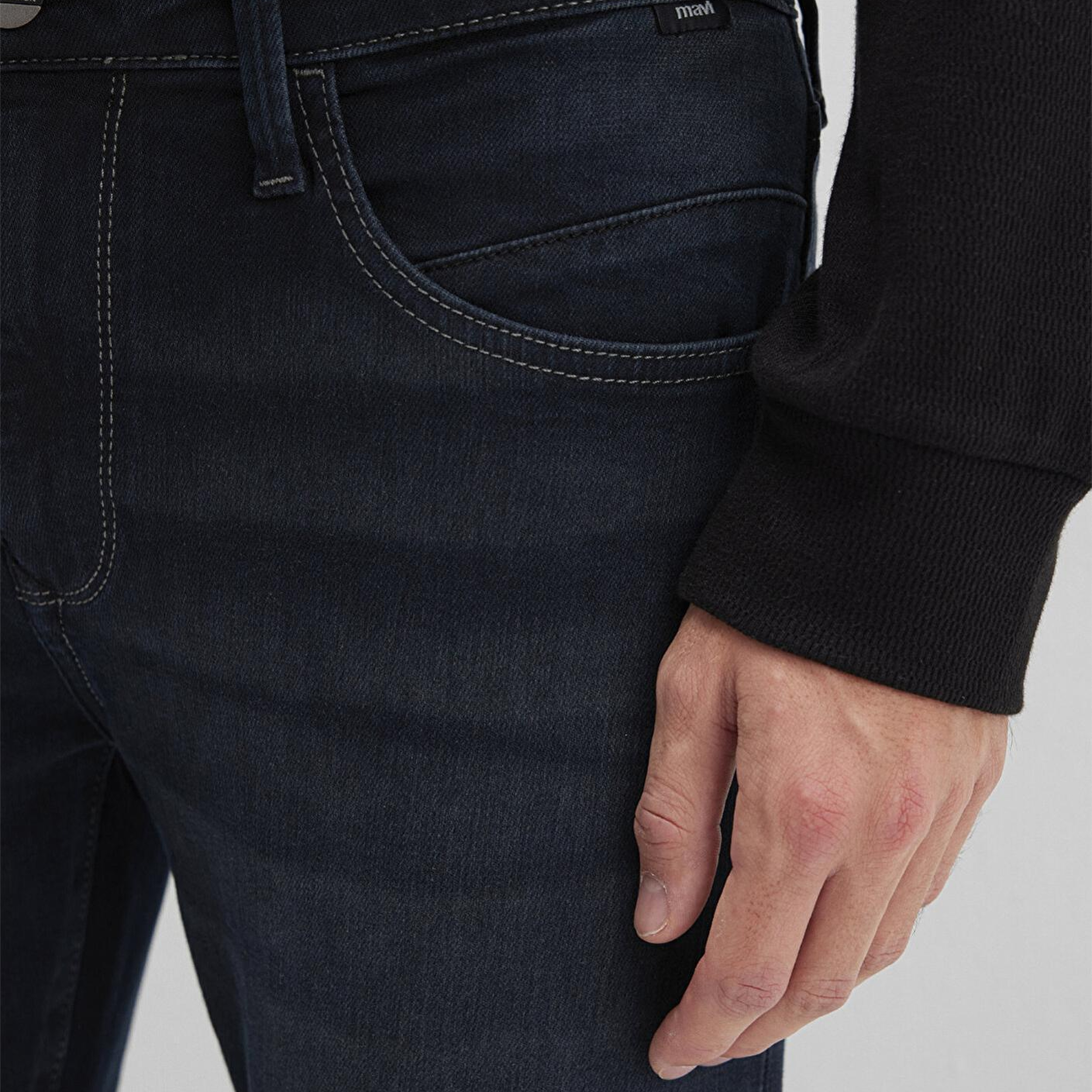 Mavi James Mavi Black Puslu Mürekkep Mavi Jean Pantolon 0042426976